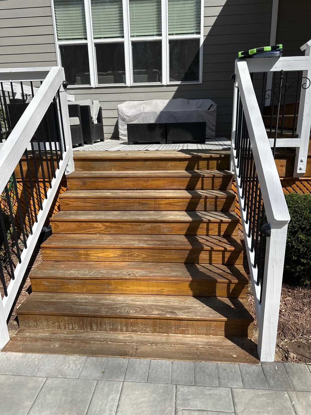 Weathered Deck using AcryFin by DuraSeal