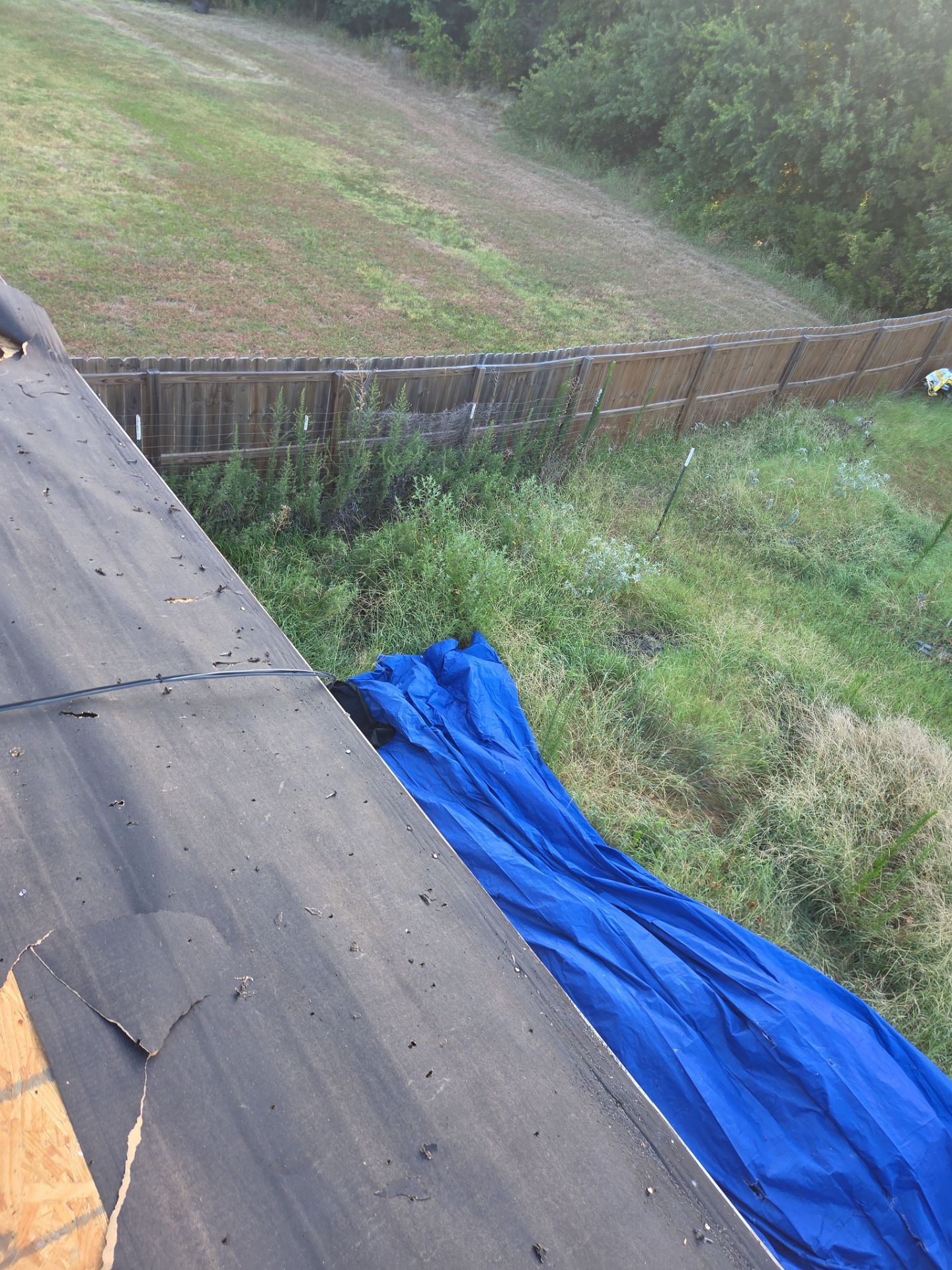 Project in Weatherford by Lonestar Roofing and Restoration LLC.