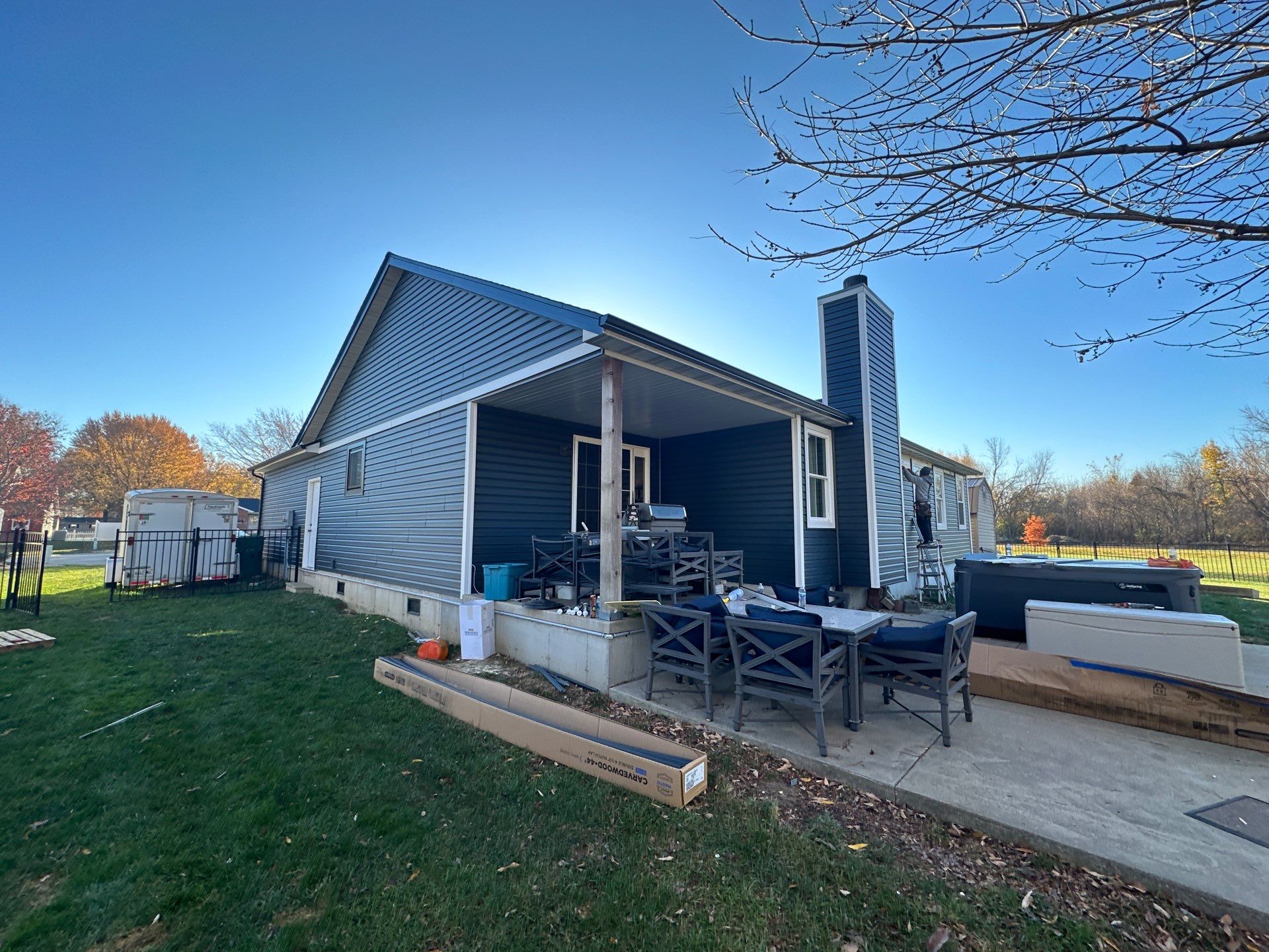 Installation of New Siding  by H&F Exteriors