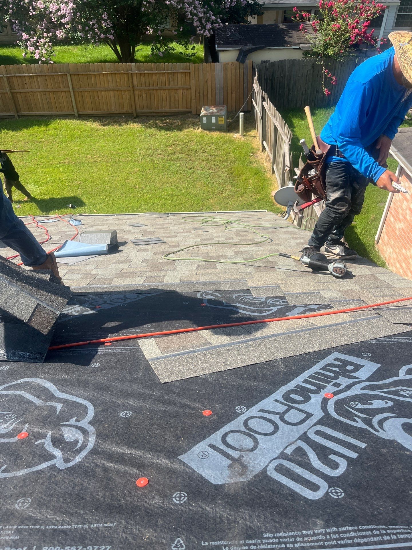 Residential Roofing Repair using Owen's Corning Duration (Lifetime) Shingles by Roof Repair Company