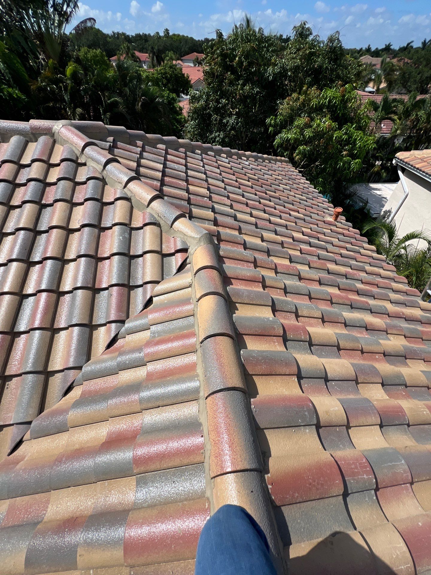 Residential Roofing Installation using Eagle Roof Tile by First Due Roofing