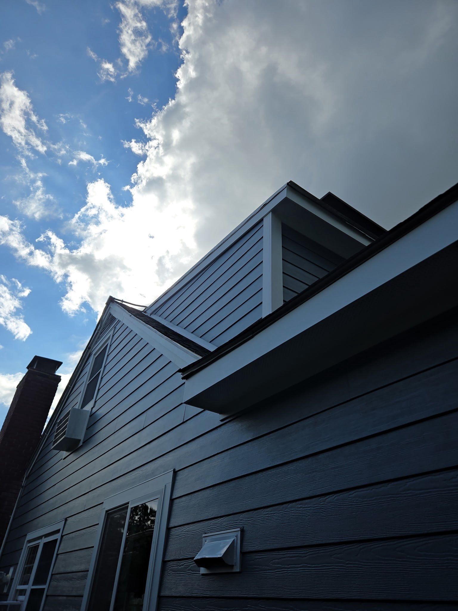James Hardie Blue-Gray Lap and Board & Batten in Croton-on-Hudson, NY by Ideal Siding - Westchester