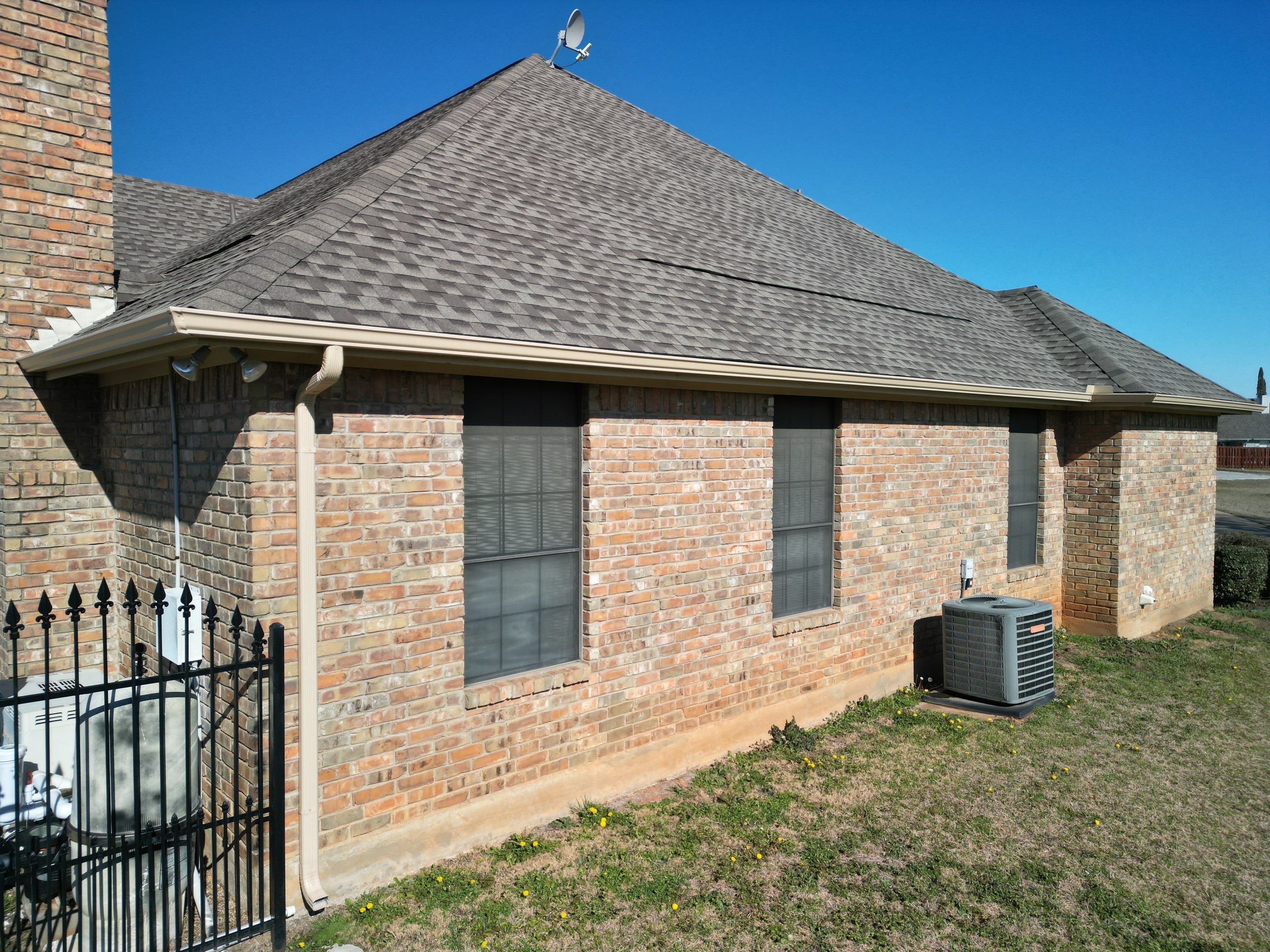 Rendon Forth Worth Texas Large Estate - Roofing Installation using GAF Timberline Armorsheild 2 Class 4 Impact Resistant Shingle System by First United Roofing & Construction