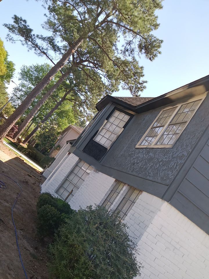 Interior and exterior painting project by Roof Concepts Construction