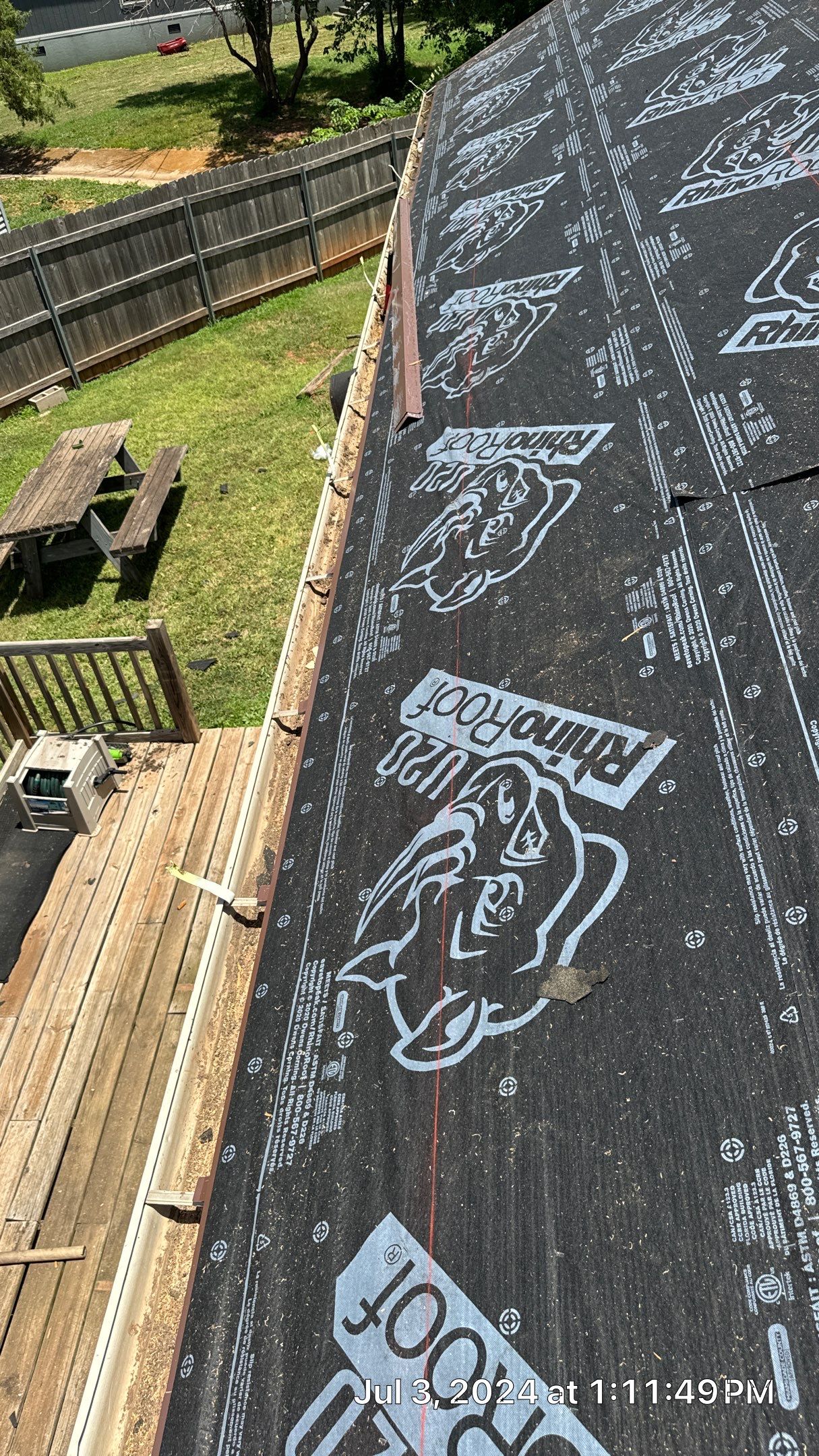Roof Installation using Certainteed Landmark by Castillo Roofing