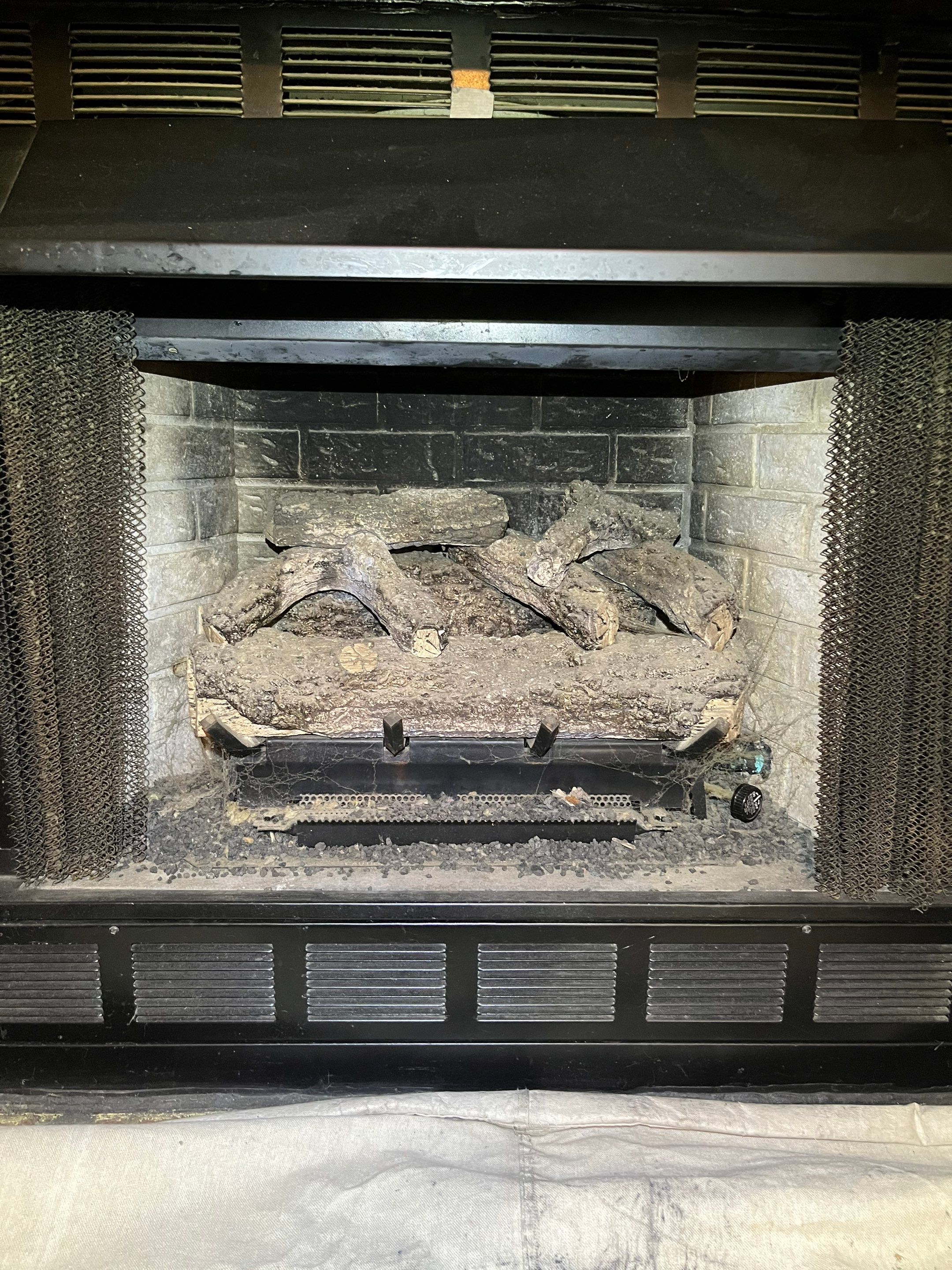 Gas Fireplace Service by Premier Chimney and Roofing