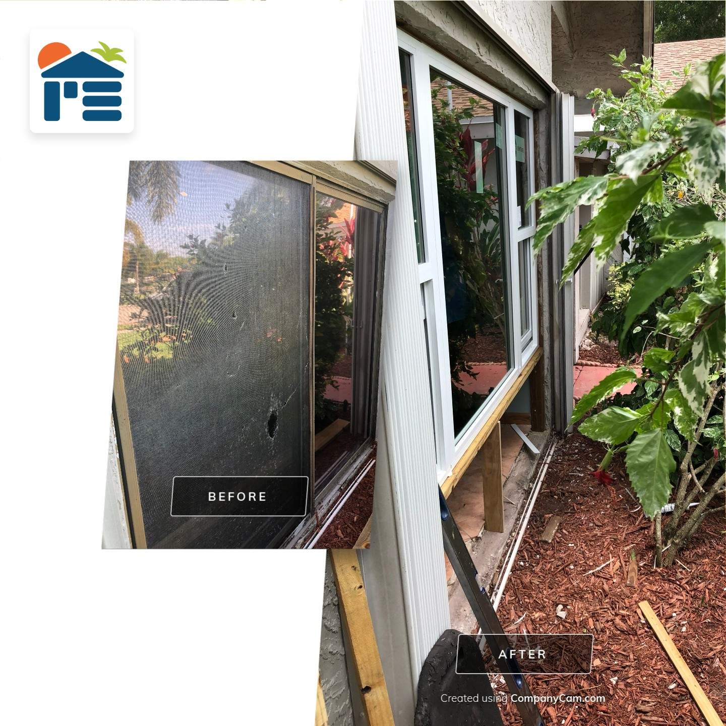 Impact Window Installation & Sliding Glass Door to Window Conversion – Coconut Creek, FL by The Door Doctor of South Florida, Inc.