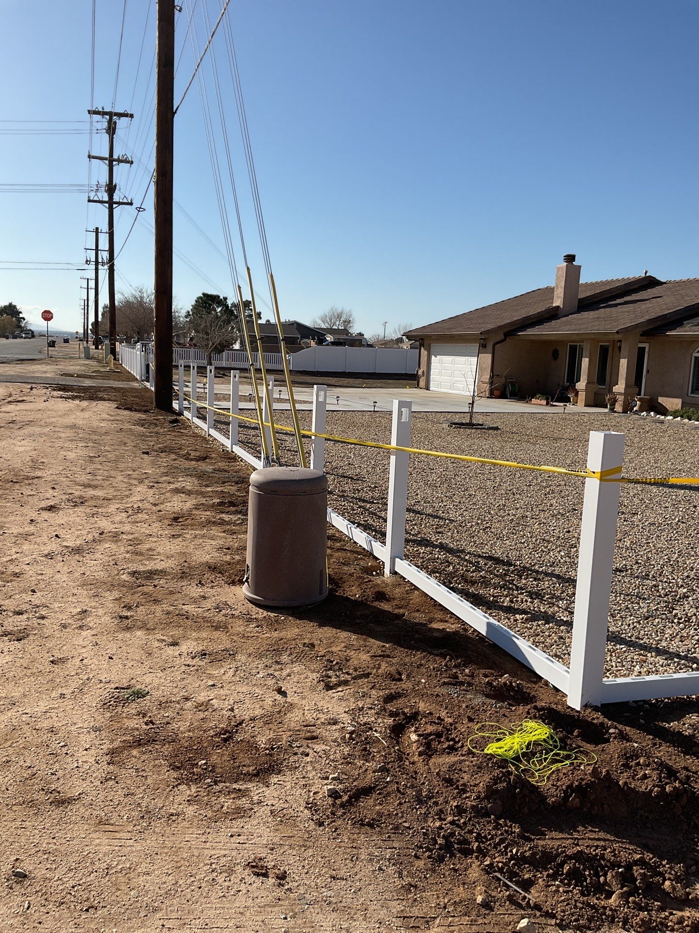 Box picket and privacy vinyl  by Fence Guys Inc. 