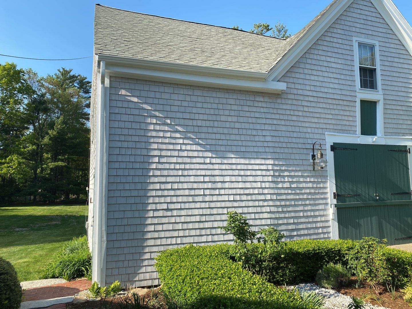 Gutter Installation using Two Styles of Gutter in Duxbury, MA by Gutter Pro Enterprises