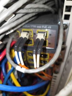 Structured cabling installation by CimaSolutions