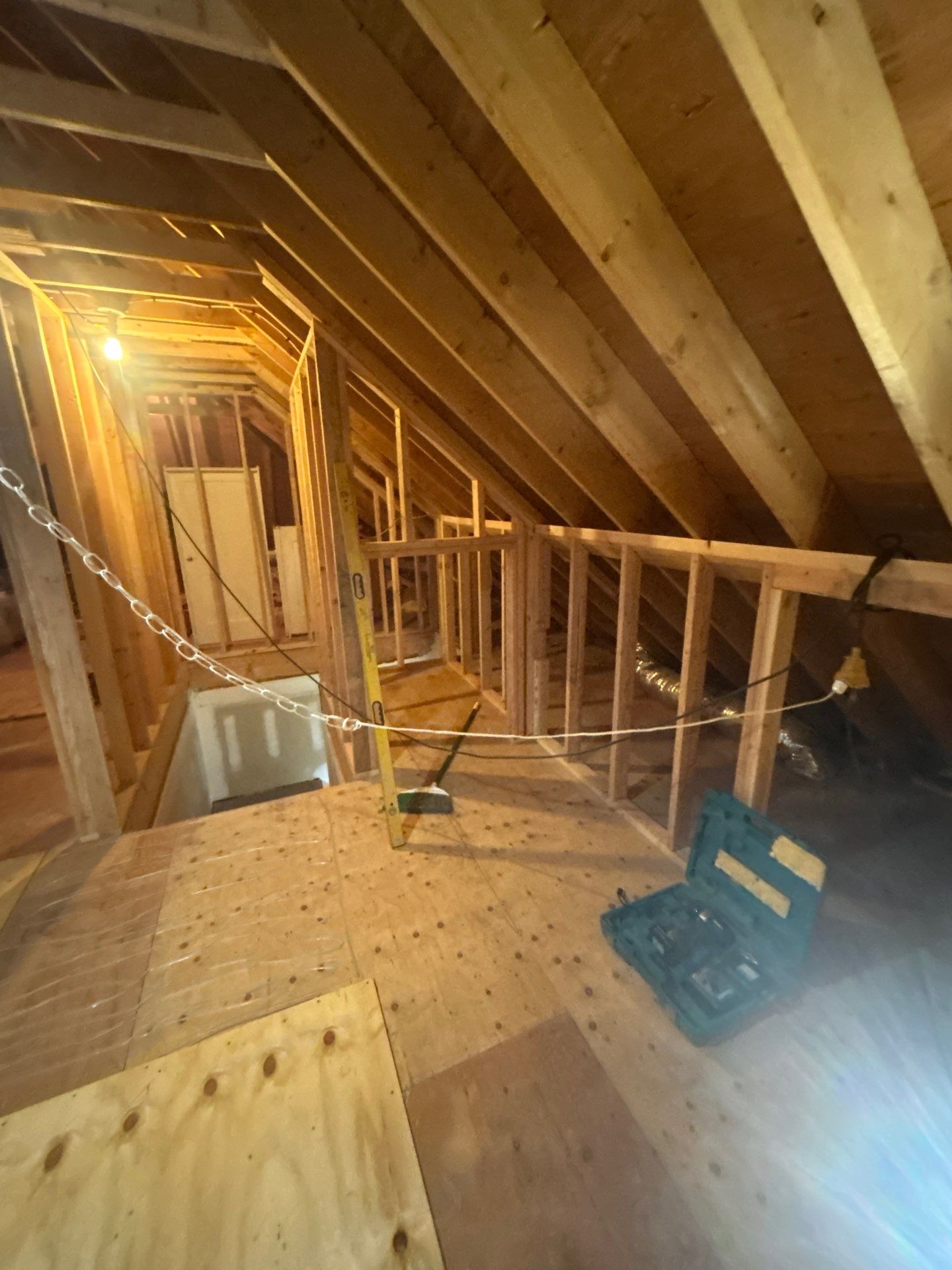 Stunning Attic Renovation  by DiGiorgi Roofing and Siding Inc