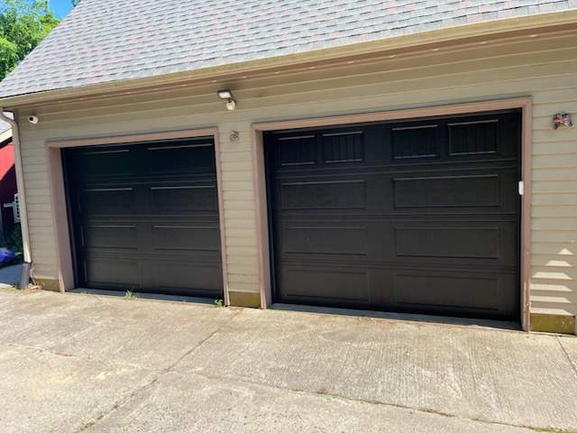 Garage Door Installation using Amarr Olympus Garage door by DiGiorgi Roofing and Siding Inc