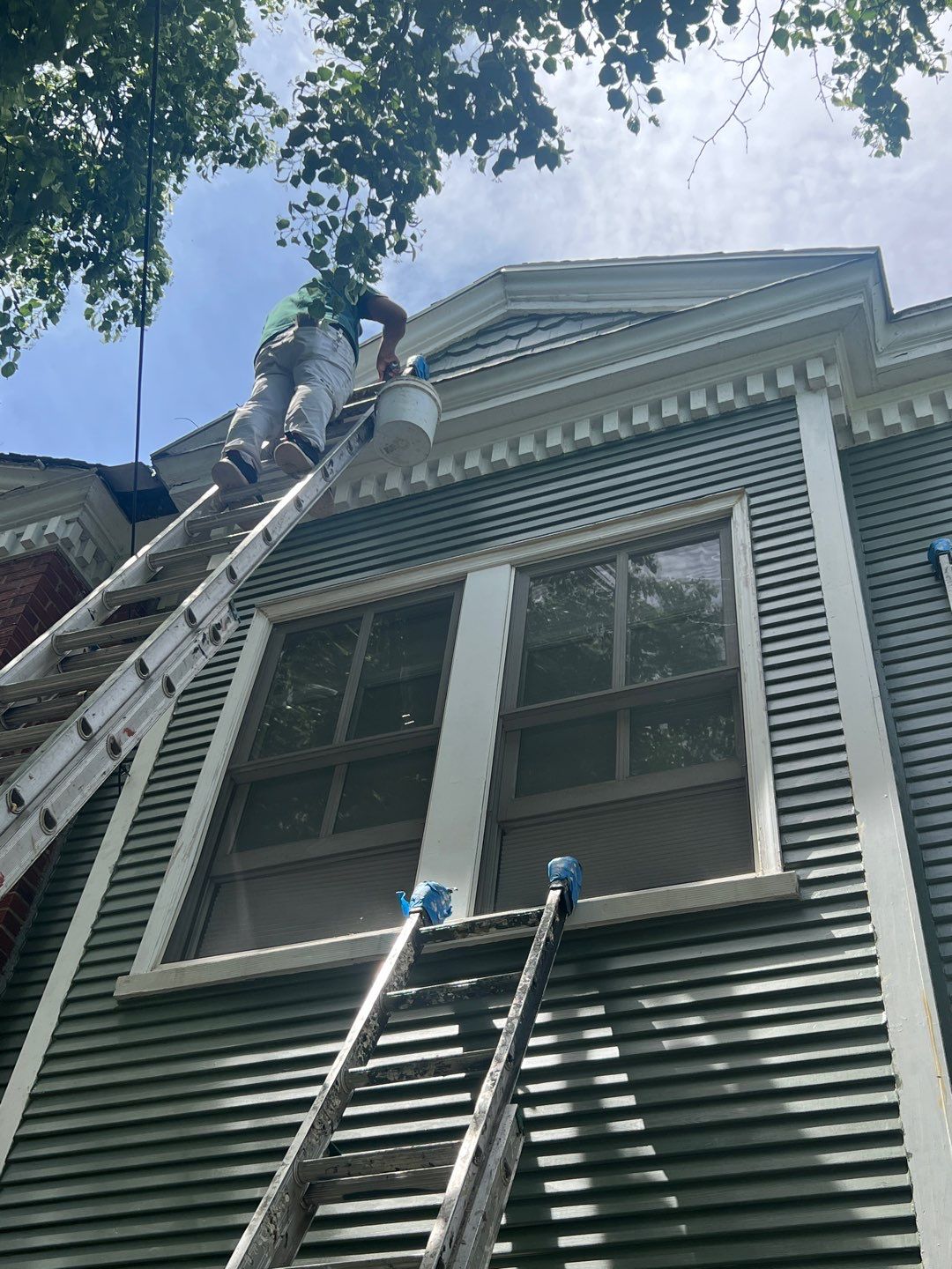 Alexandria: Siding Replacement with Solid Pine Wood Lap Siding by RM Banning, Inc.