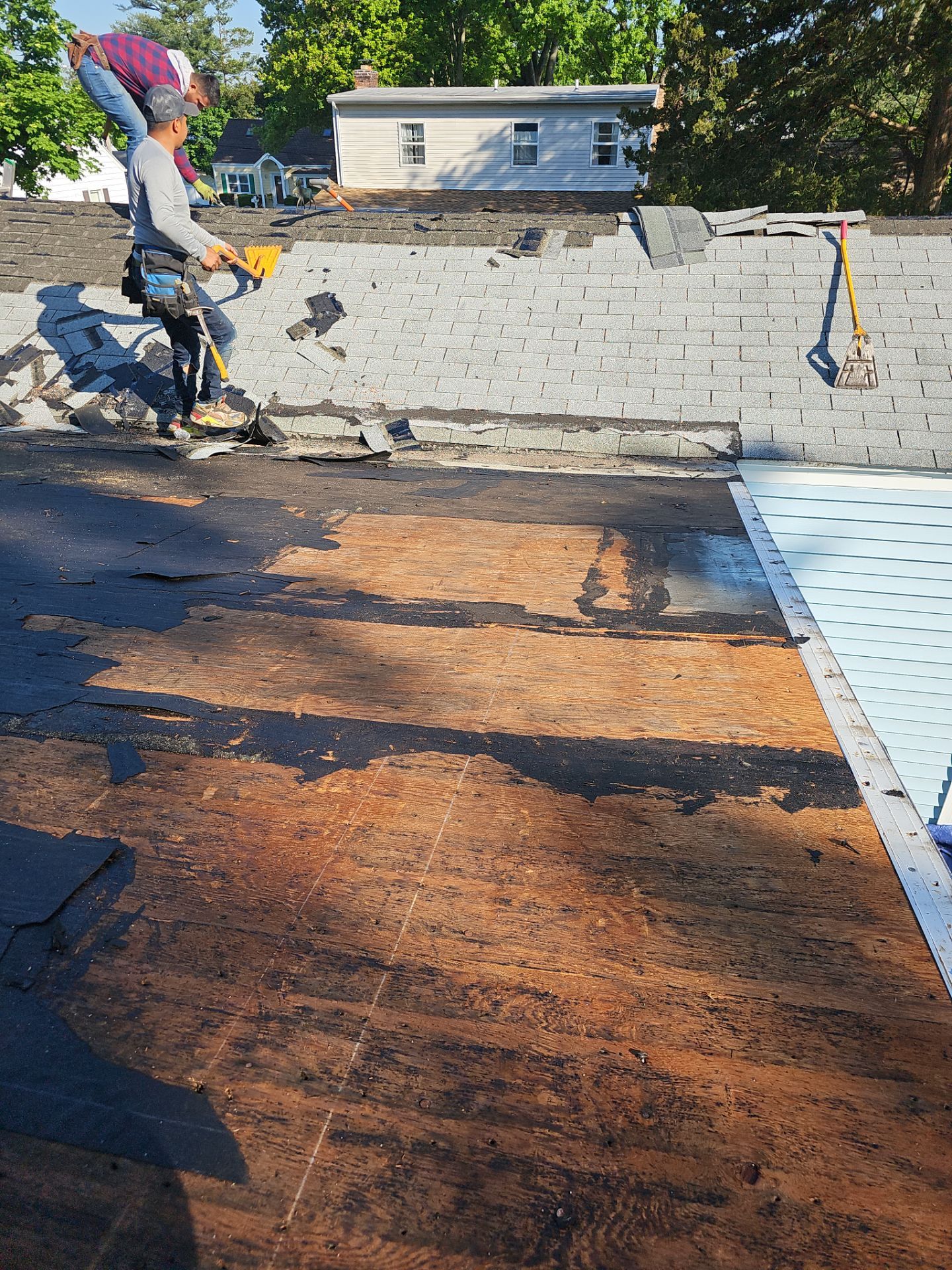 Residential Roofing Installation using Tamko Titan XT - Virginia Slate by A Plus Exterior