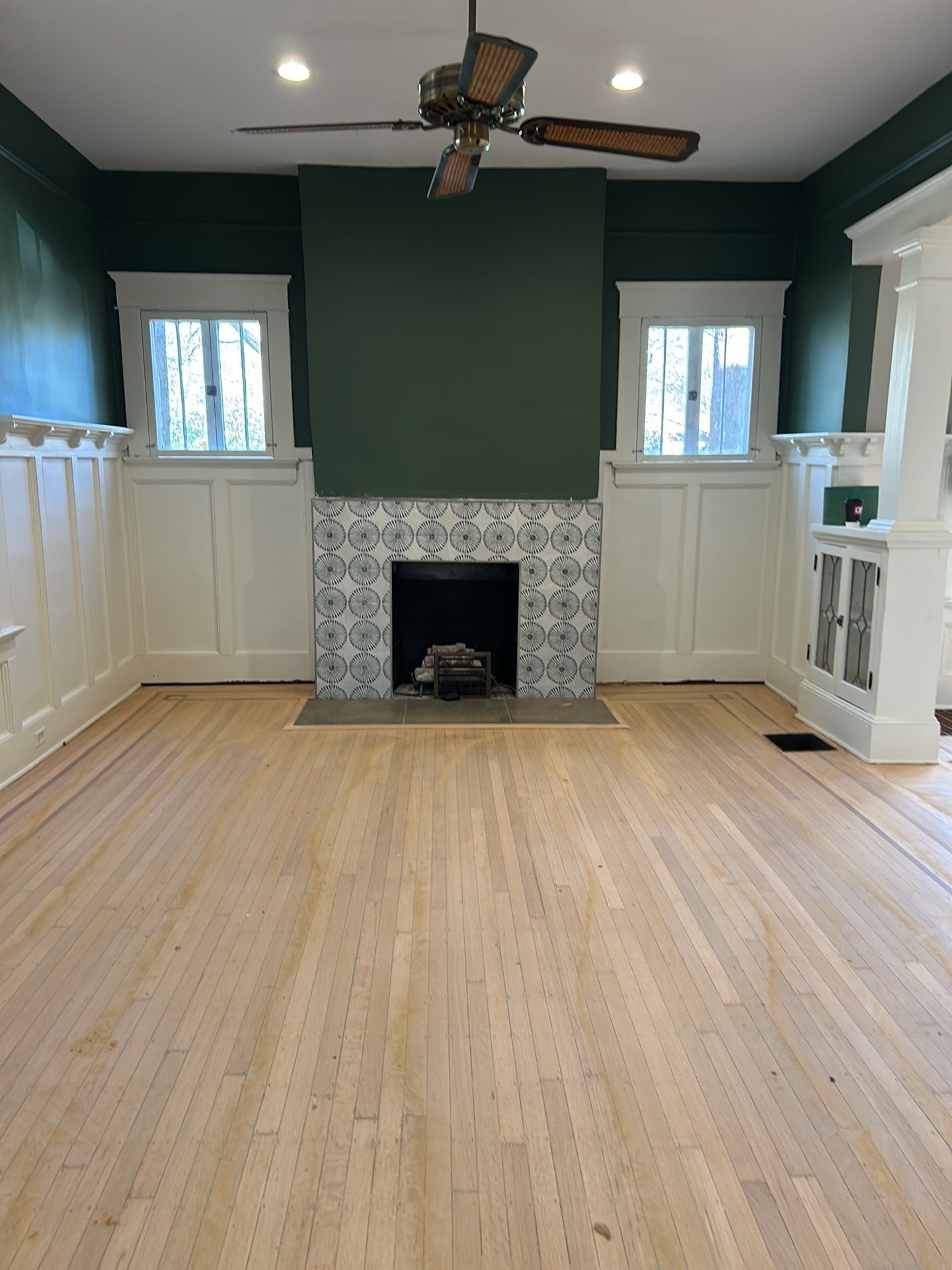 115 year old house - Oak refinish by Footprints Floors of East Atlanta