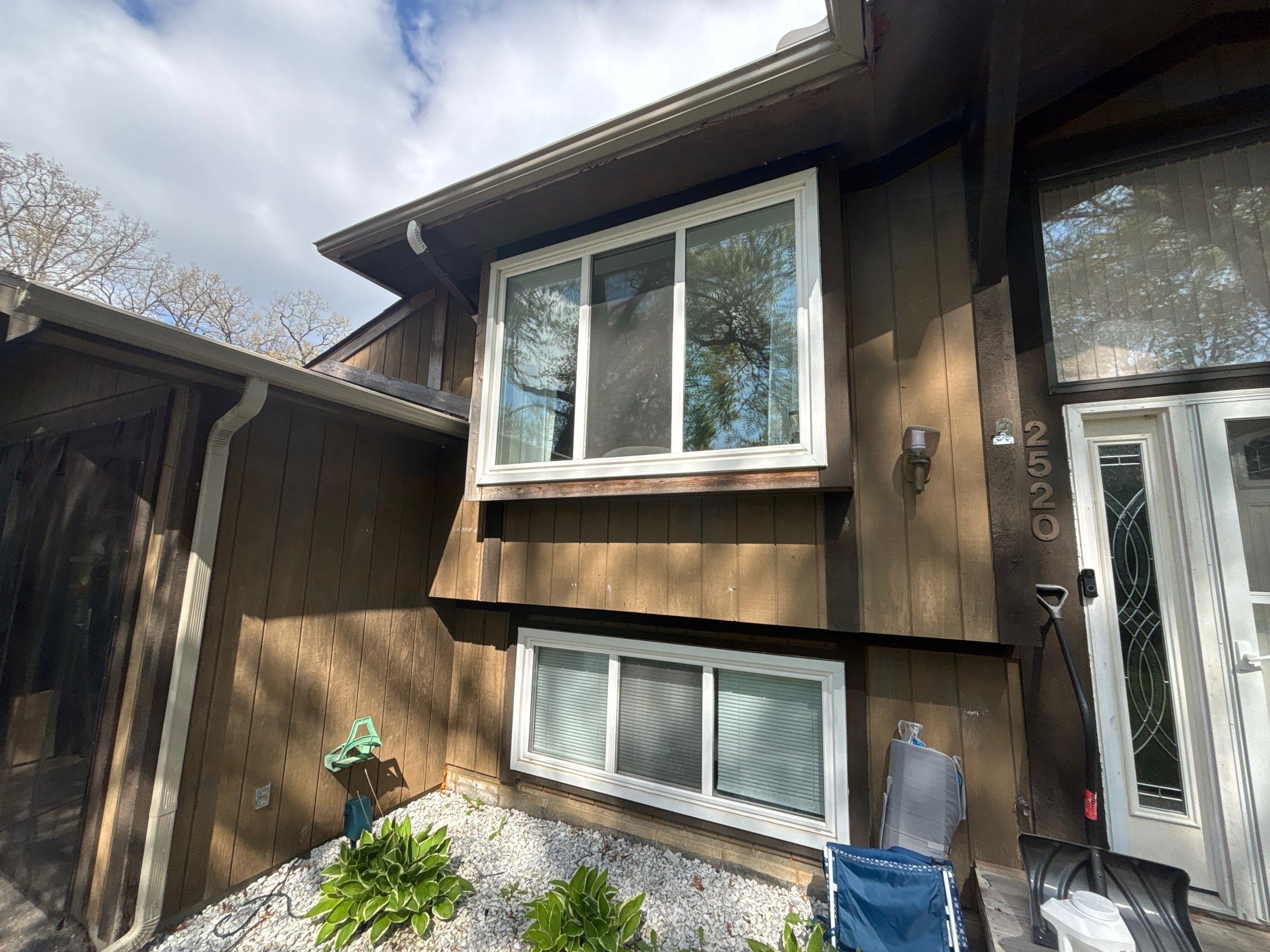 Siding Replacement using Alside D4 Odyssey-Plus Dutchlap Ageless Slate by 180 Contractors