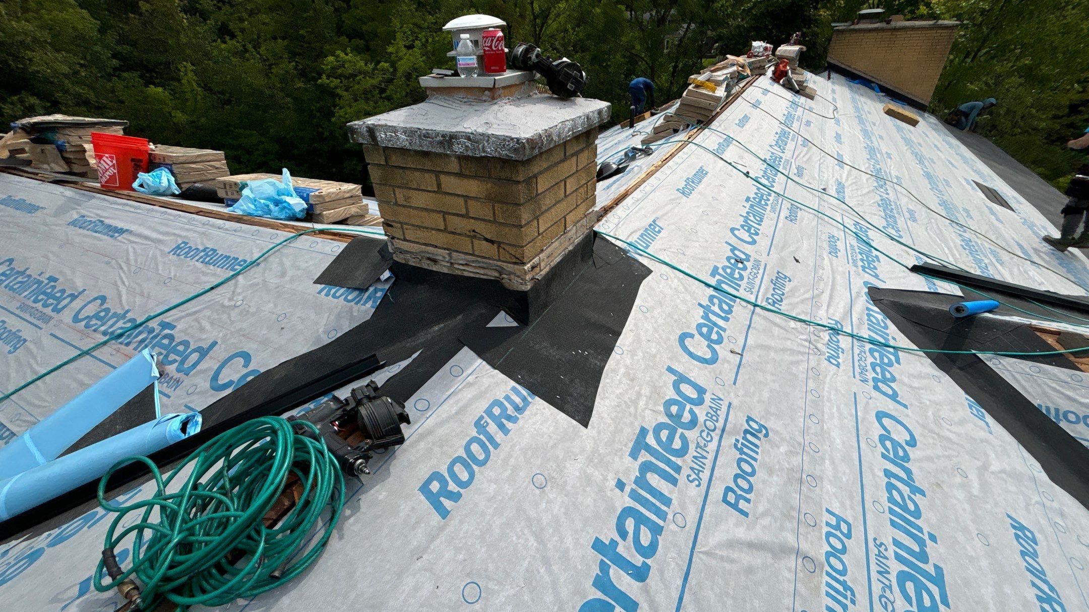 Roof Replacement using CertainTeed Landmark by 180 Contractors
