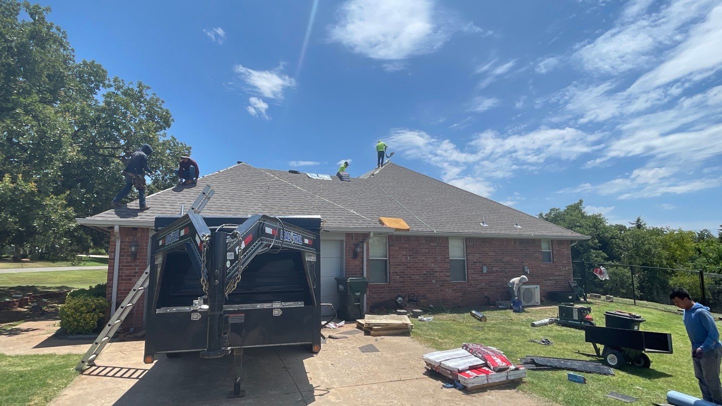 Residential Roofing Installation using GAF Natural Shadow  by A & H Roofing and Contracting