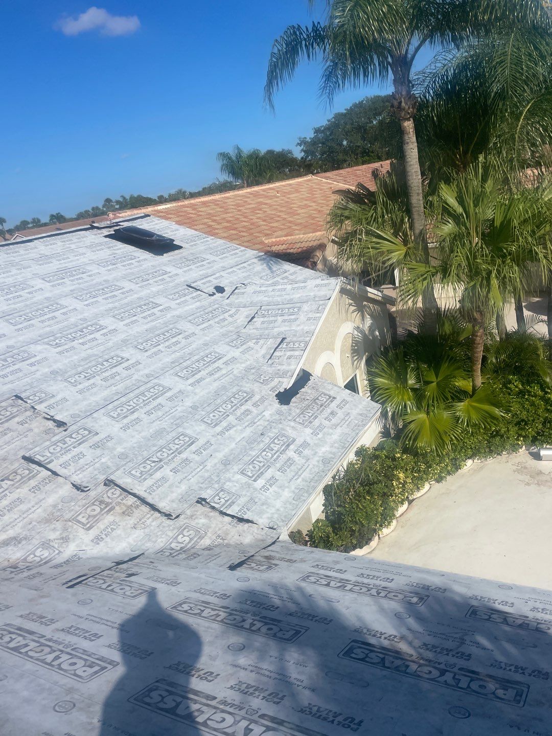 Residential Roofing Installation using Eagle Roofing Tile by BLUES BROTHERS ROOFING