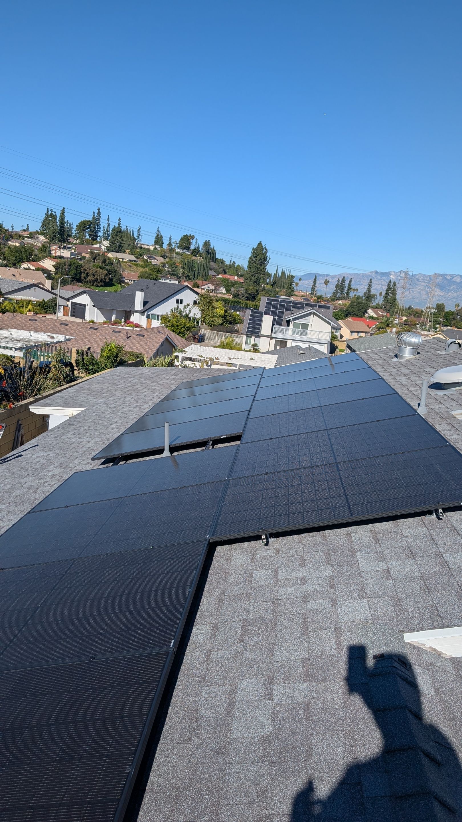 17-Panel Solar System and Battery Backup in Hacienda Heights by AWS Solar