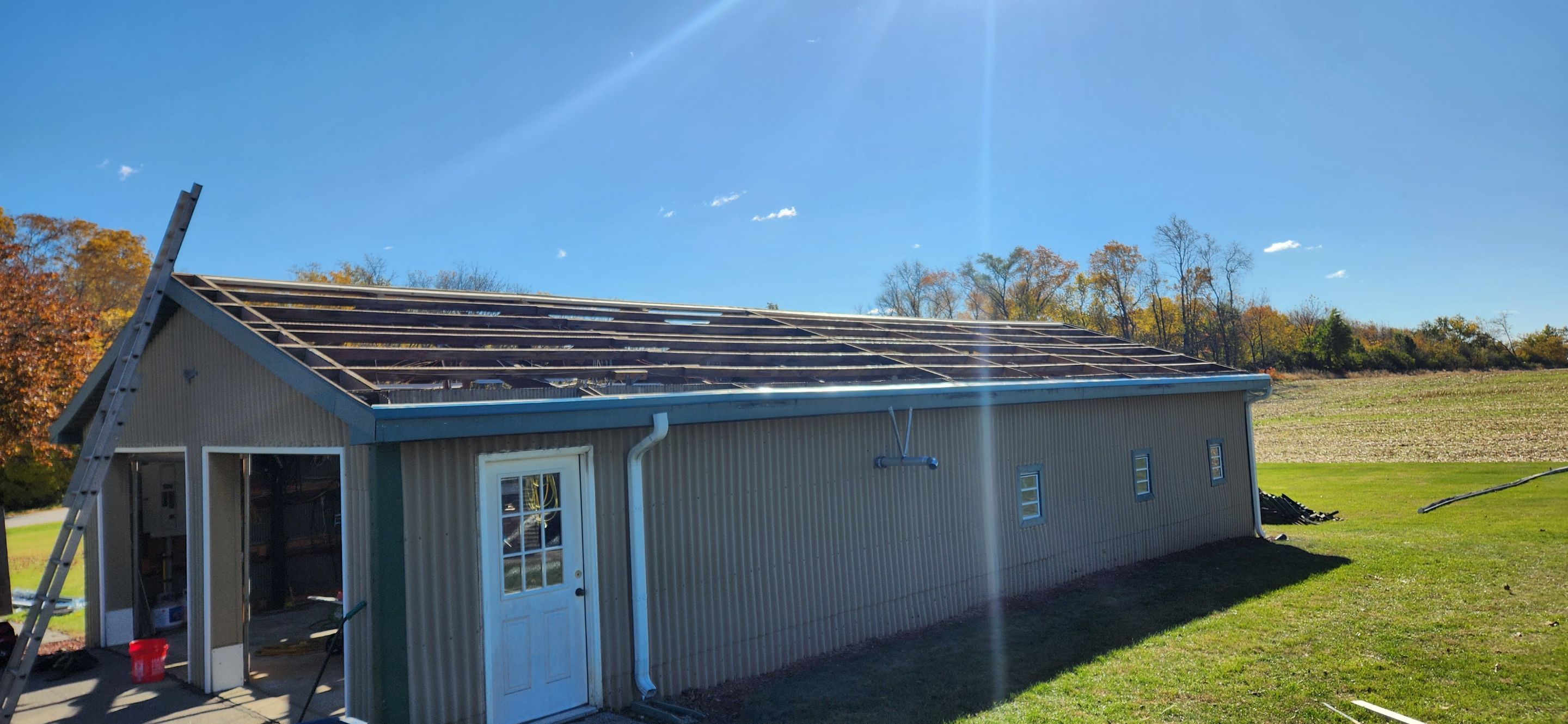 Project in Howe by Cornerstone Builds LLC 