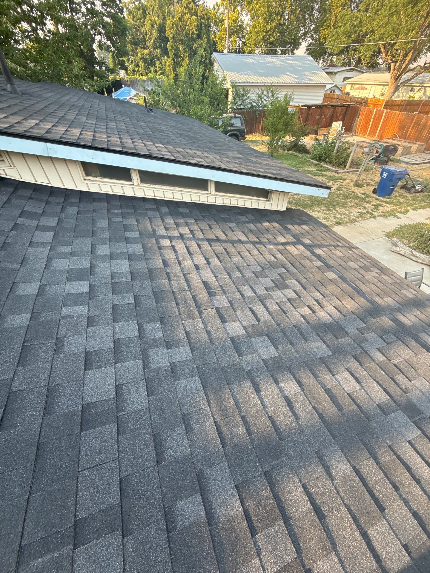 Parma Residential Roof Replacement with Gray Architectural Shingles by Olive Roofing