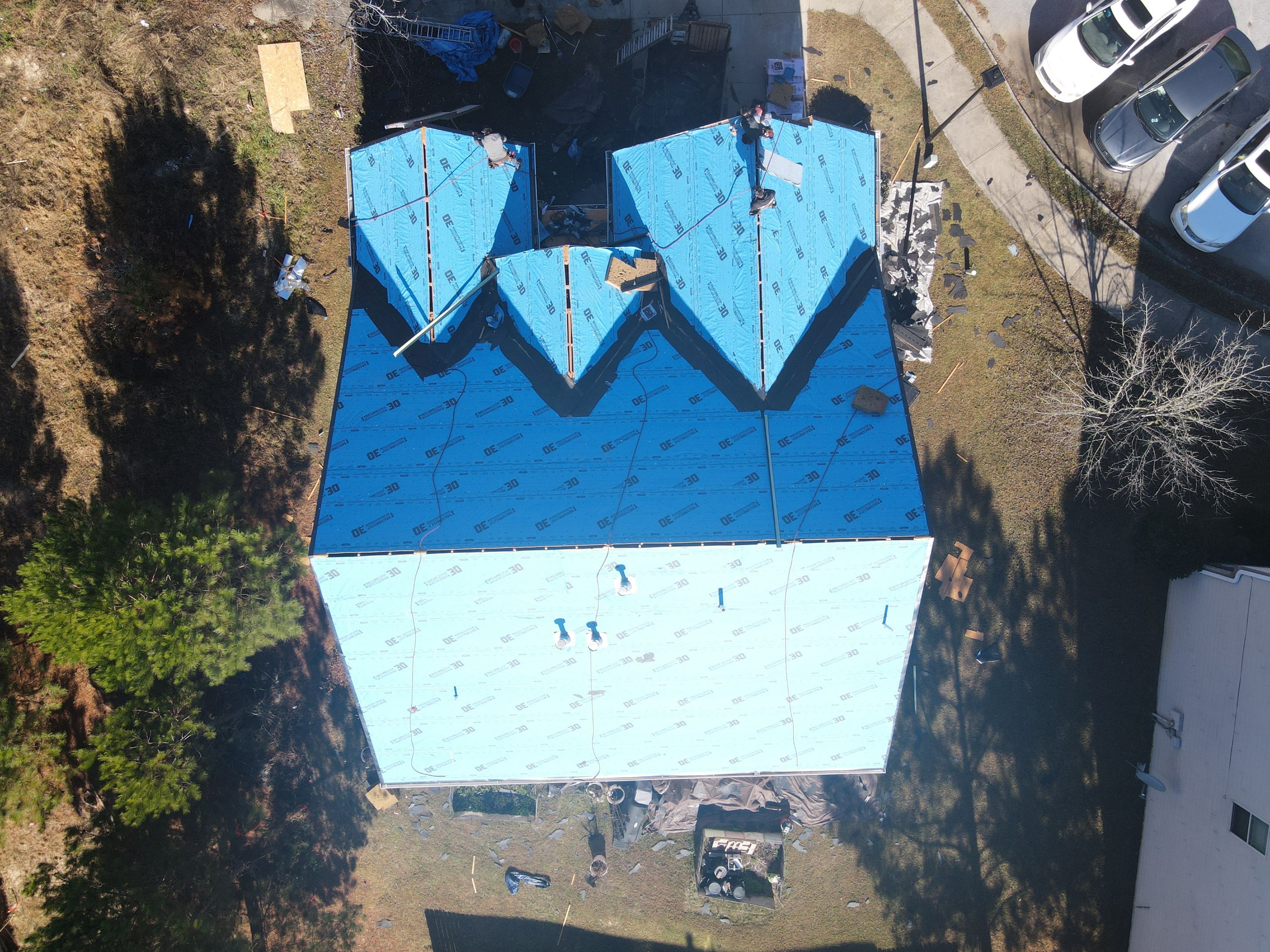 Residential Roofing Installation using Owens Corning by Inspector Roofing and Restoration