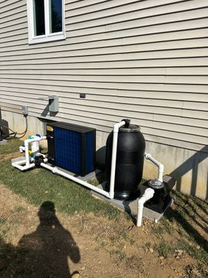 Pool equipment installation 