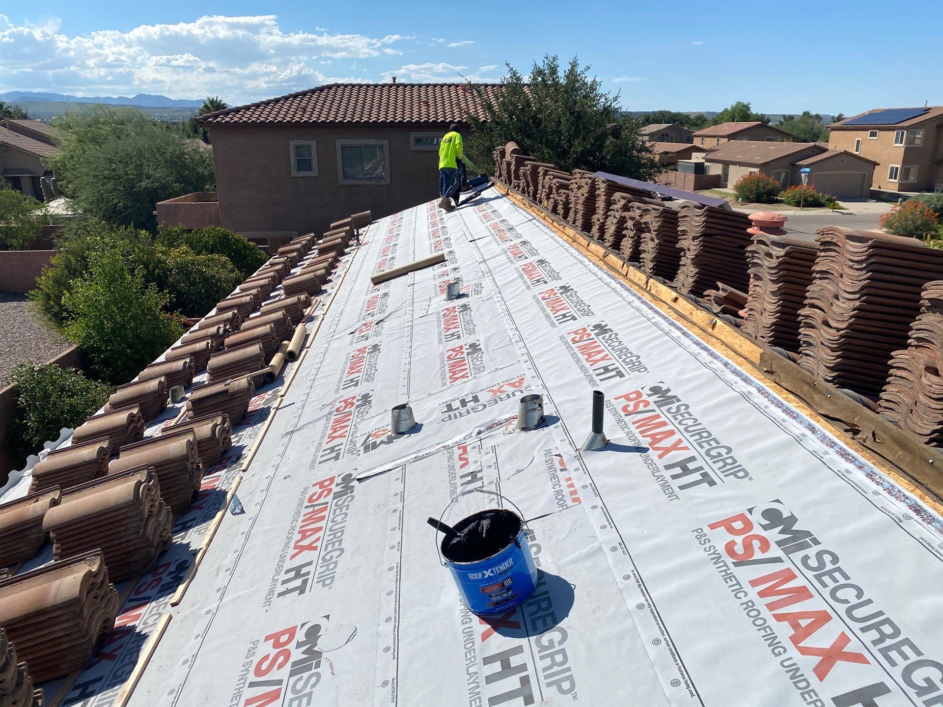 Terracota Concrete Tile by Reimagine Roofing