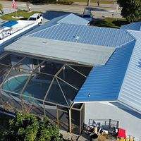 24ga 1" Nail-Strip Mill Finish by Total Roofing System The Metal Roof Experts