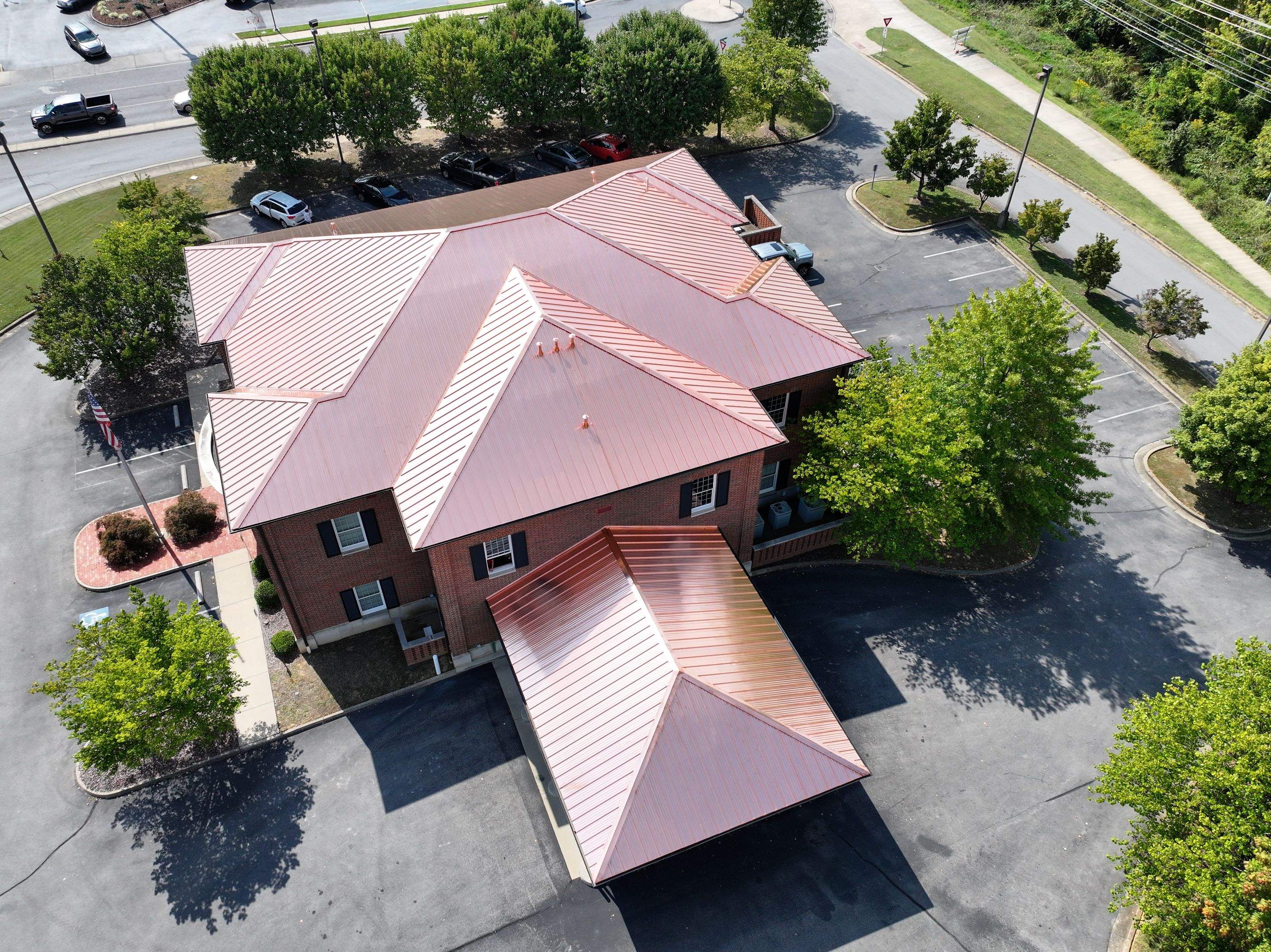 Elizabethton Federal Bank - Real Copper by Omnia Roofing