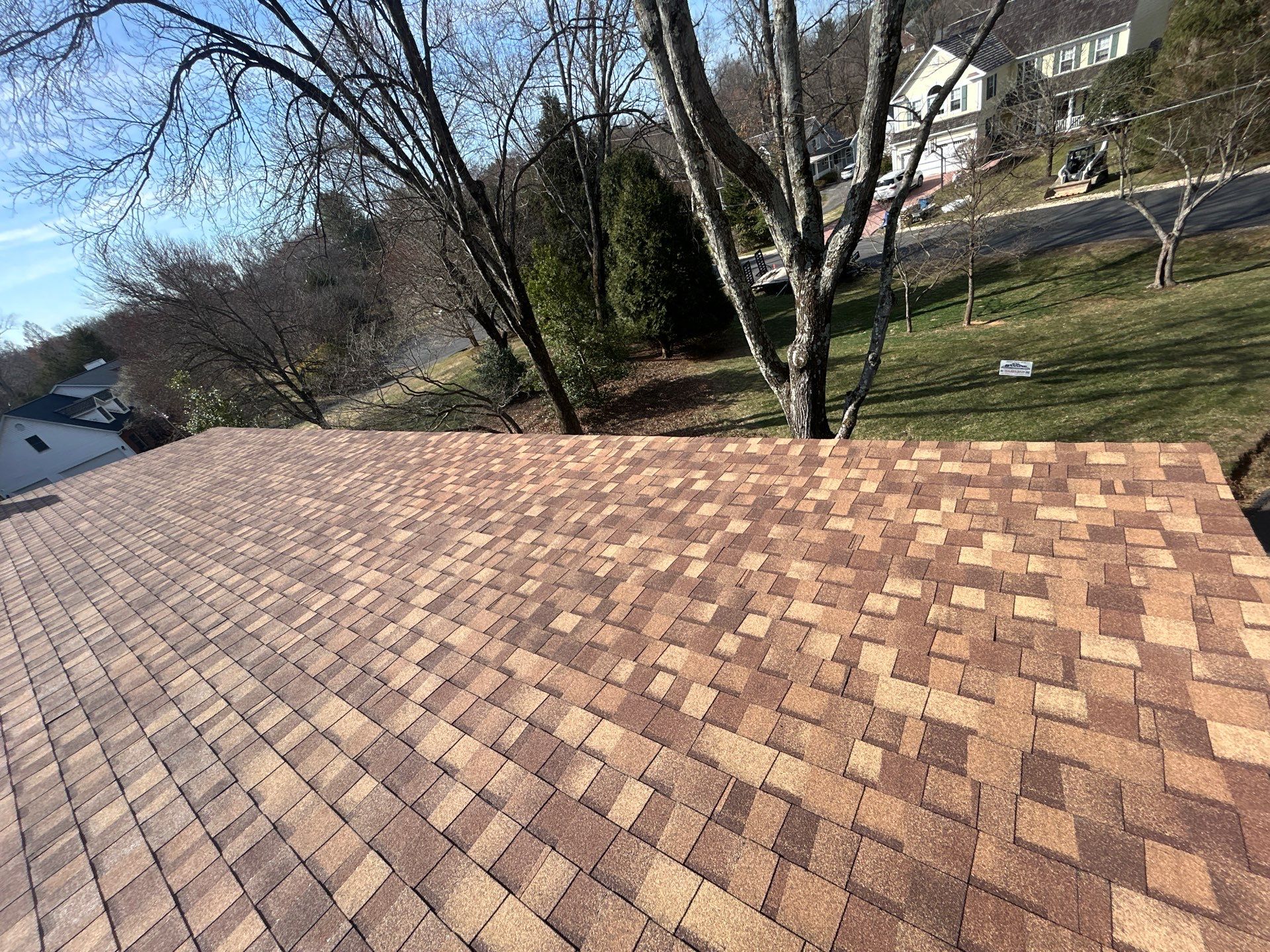 Great Falls: Residential Roof Replacement with CertainTeed Landmark Pro in Max Def Resawn Shake by RM Banning, Inc.