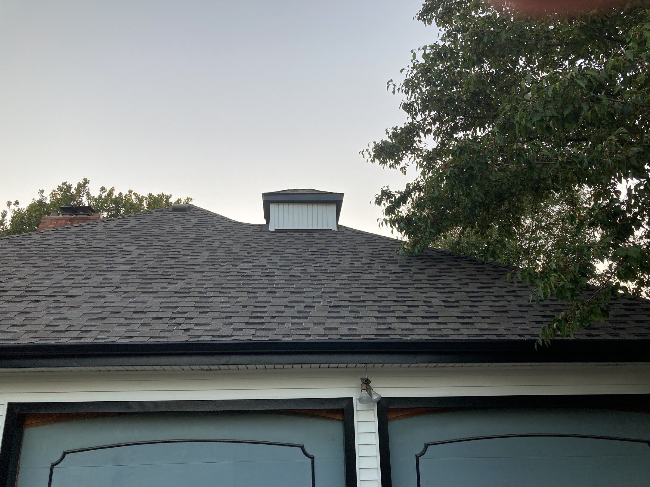 New white siding with Black trim by EEC  Windows, Siding & Roofing 