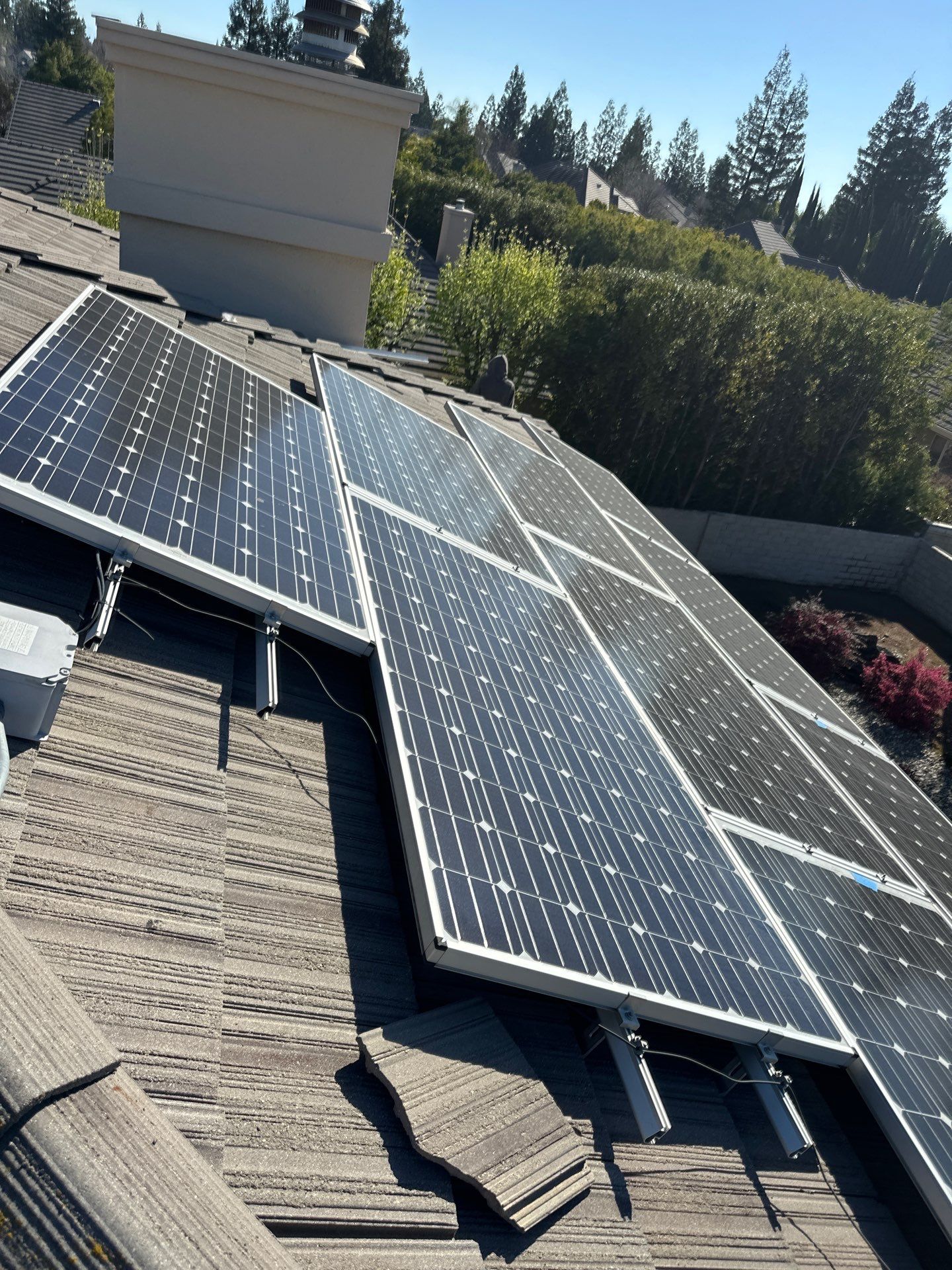 Solar Roof Leak Repair  by Grandmark Service Company