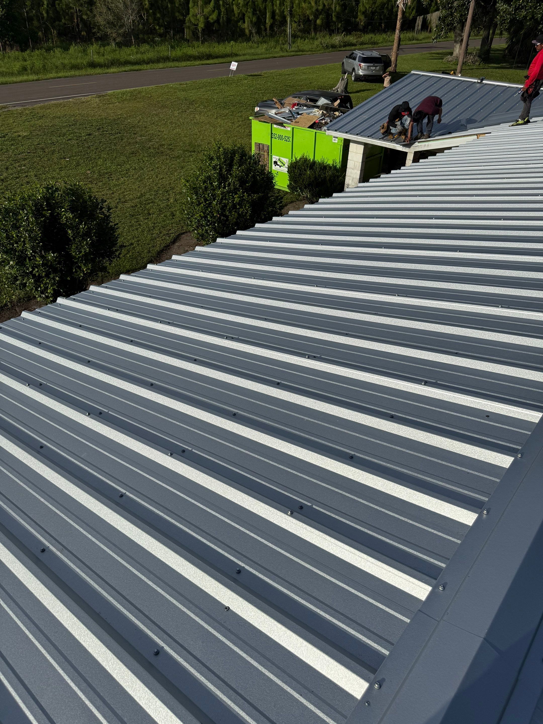 Metal Roofing Company in Trenton, Florida by Brehm Roofing
