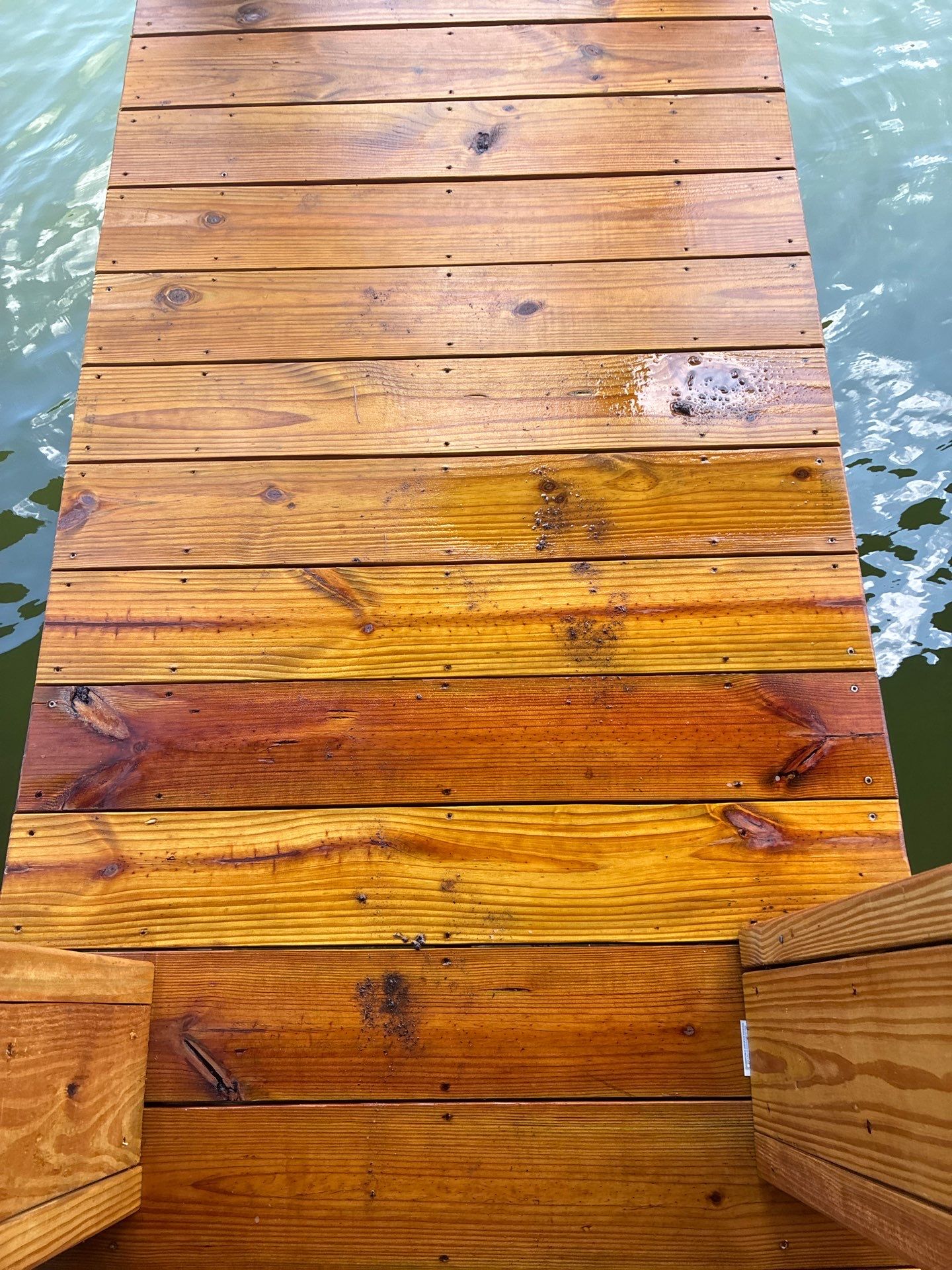 Dock using Wood Sealant by DuraSeal