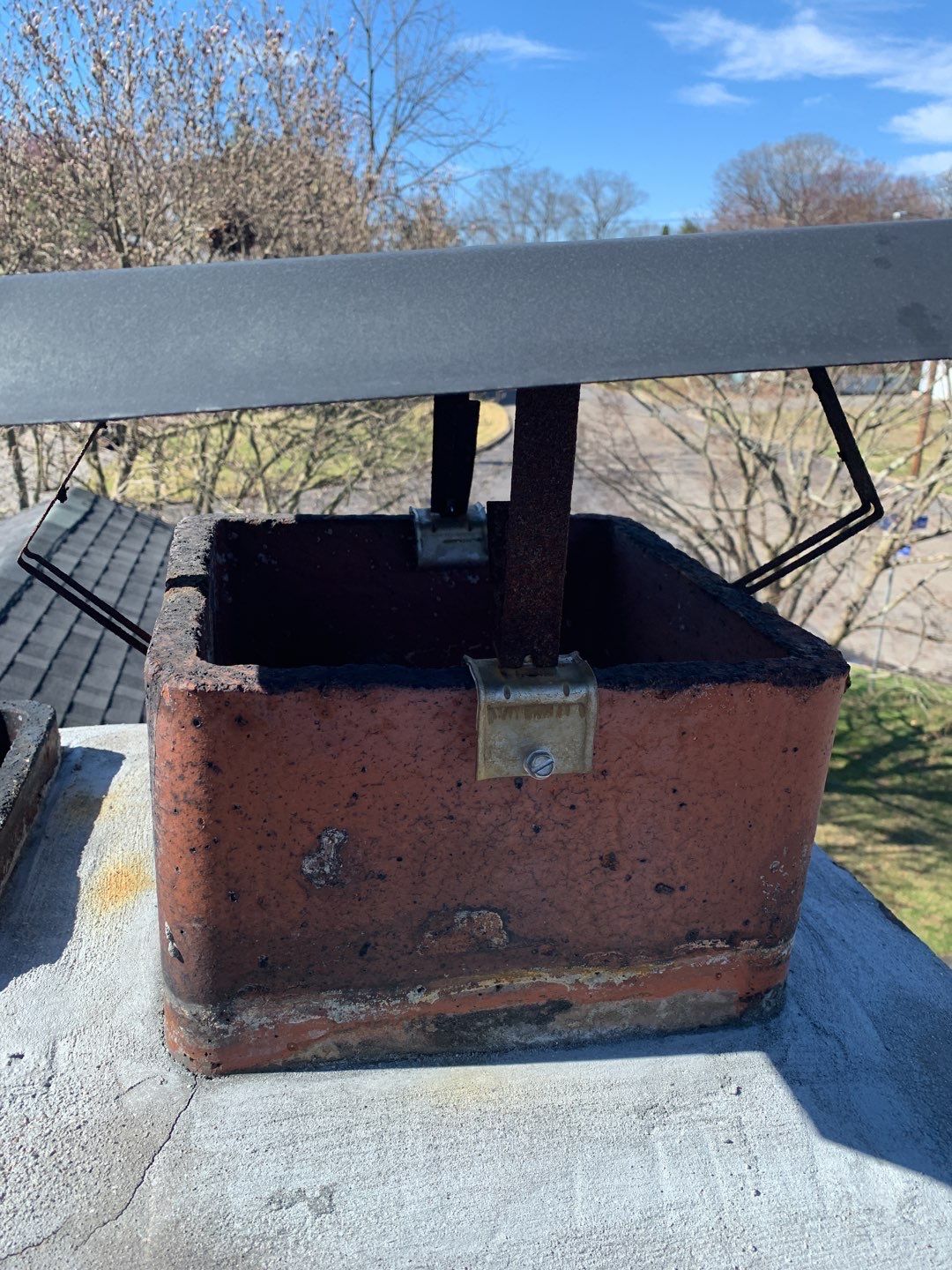 Residential Roofing Repair using Chimney Flashing by A Plus Exterior