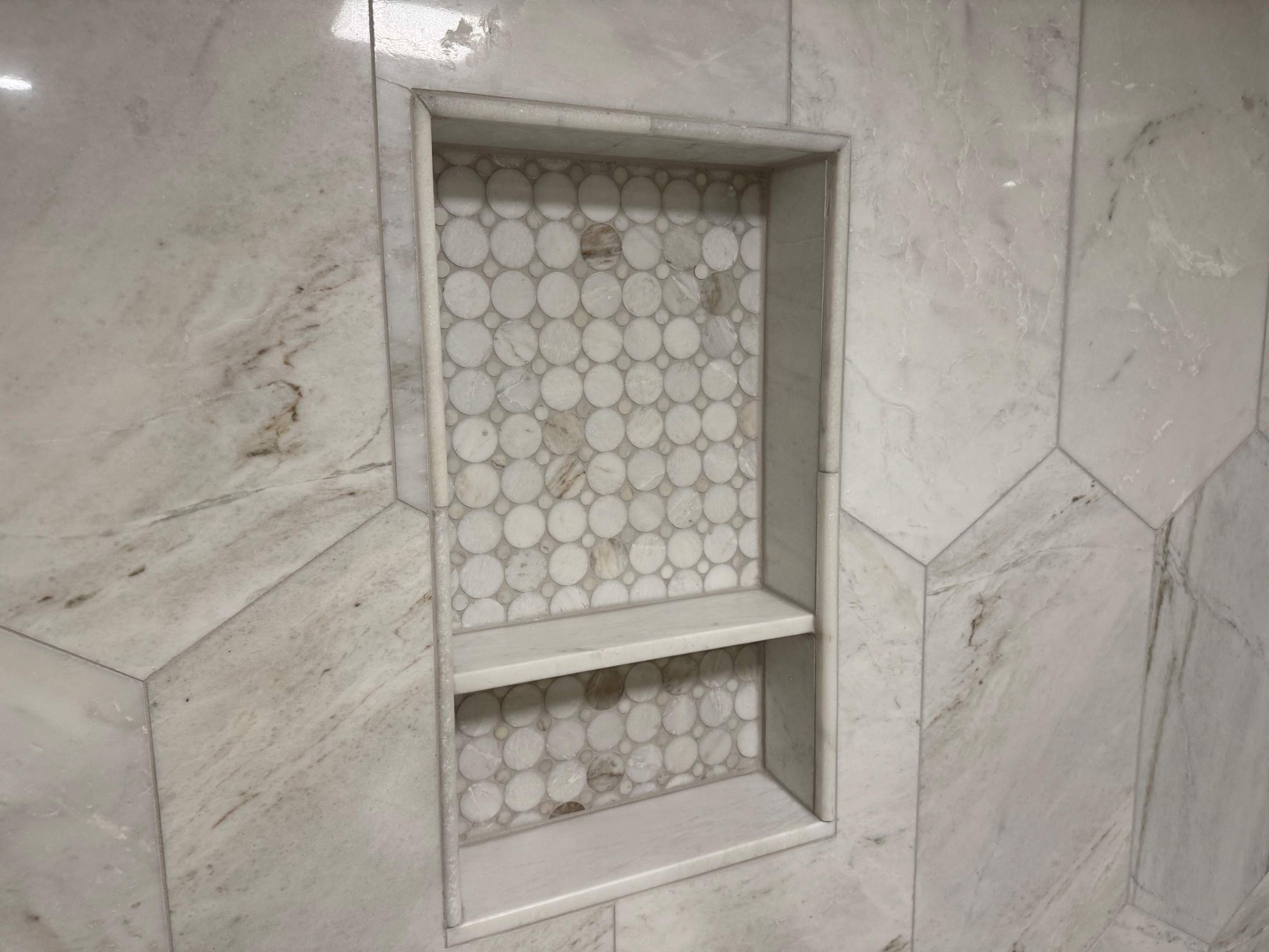 Basement bathroom renovation by Prudencio