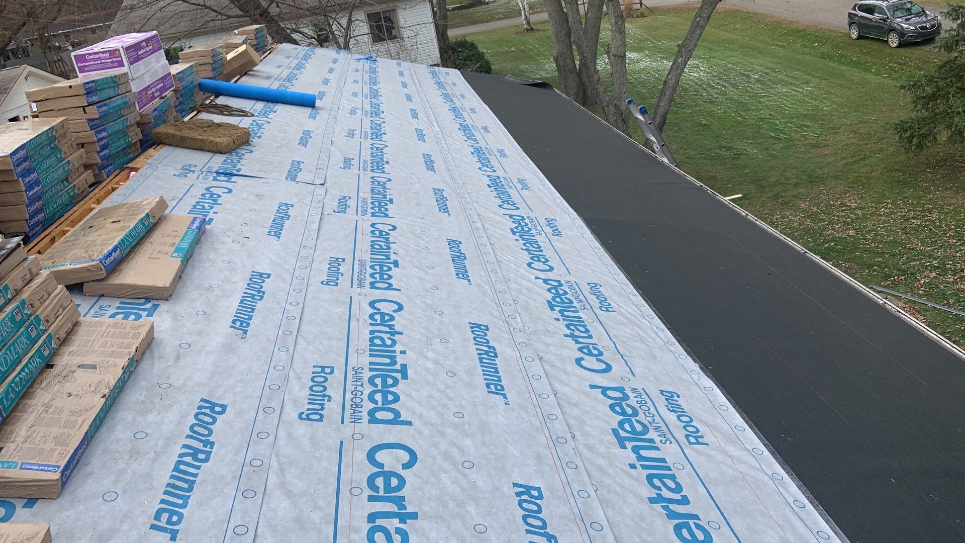 Roof Replacement using CertainTeed Landmark by 180 Contractors