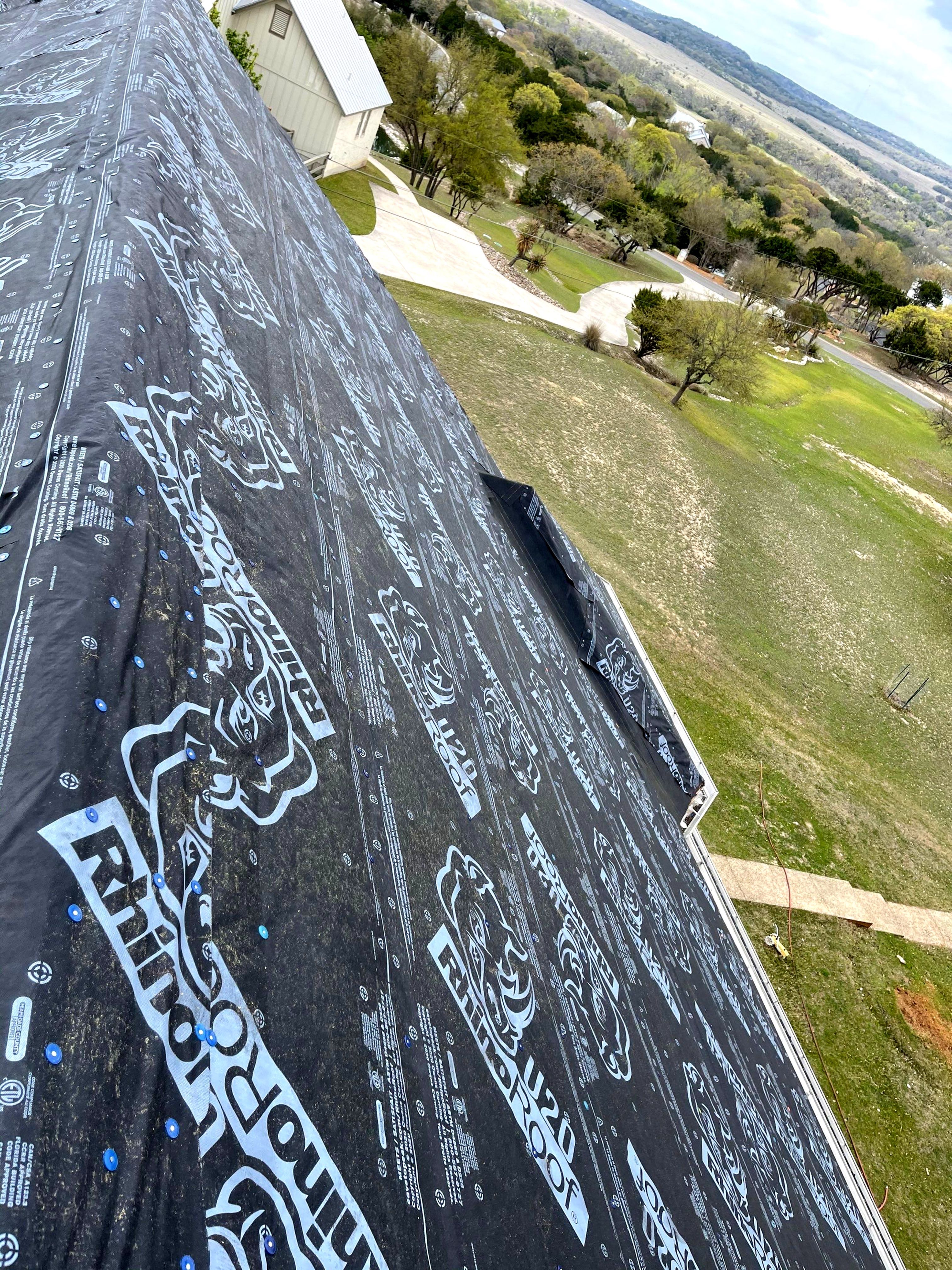 Residential Metal Roof Installation using McElroy Metal by Premier Roofing and Contracting