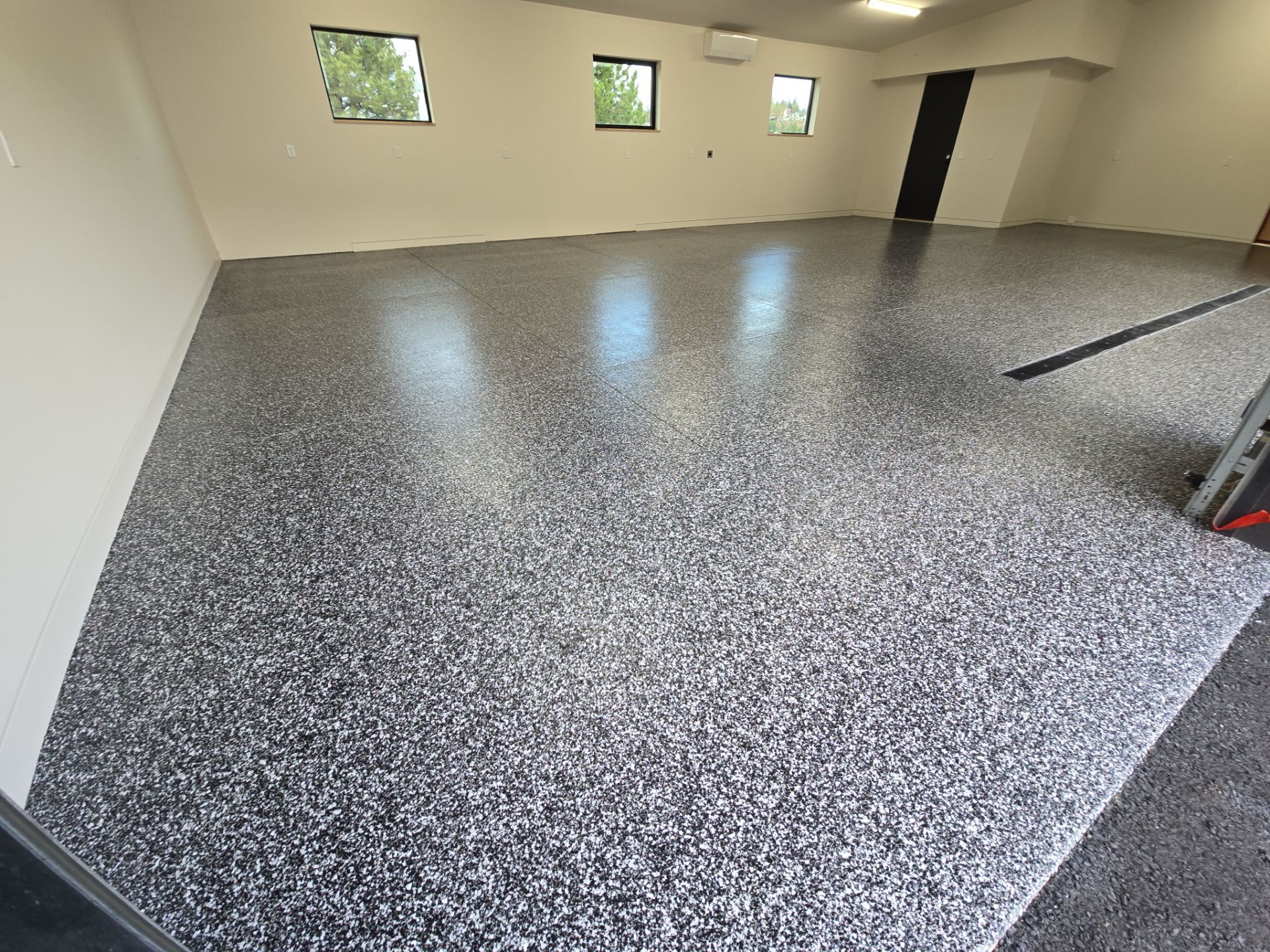 Garage Transformation using Raven by Croc Coatings, LLC