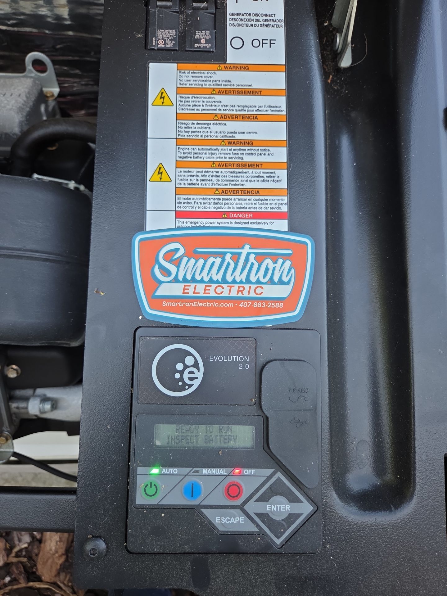 Electrical Panel & Generator Maintenance | Sanford, FL 32771 by Smartron Electric