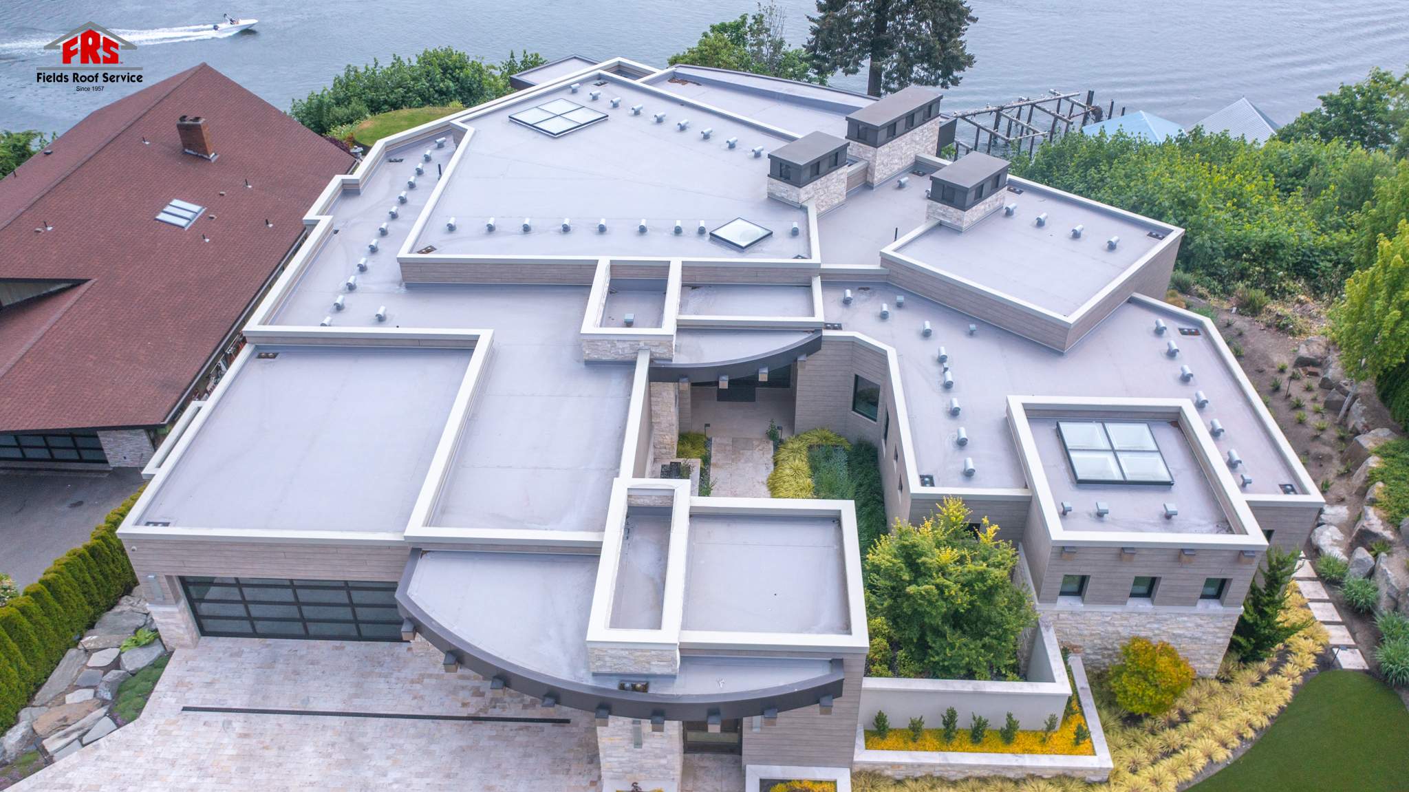 Gig Harbor Residential Reroof - TPO by Fields Roof Service Inc