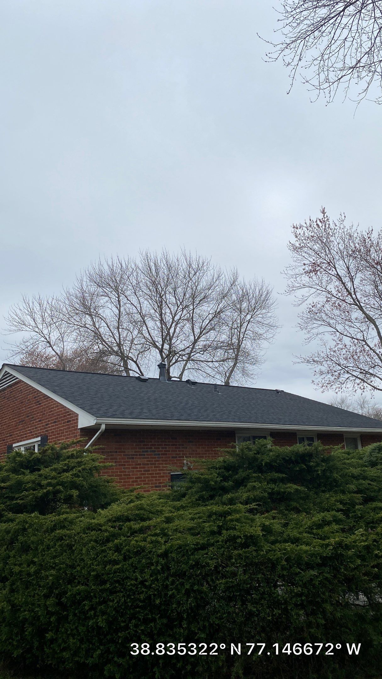 Alexandria CertainTeed Landmark Pro Roof in Max Def Charcoal Black by RM Banning, Inc.