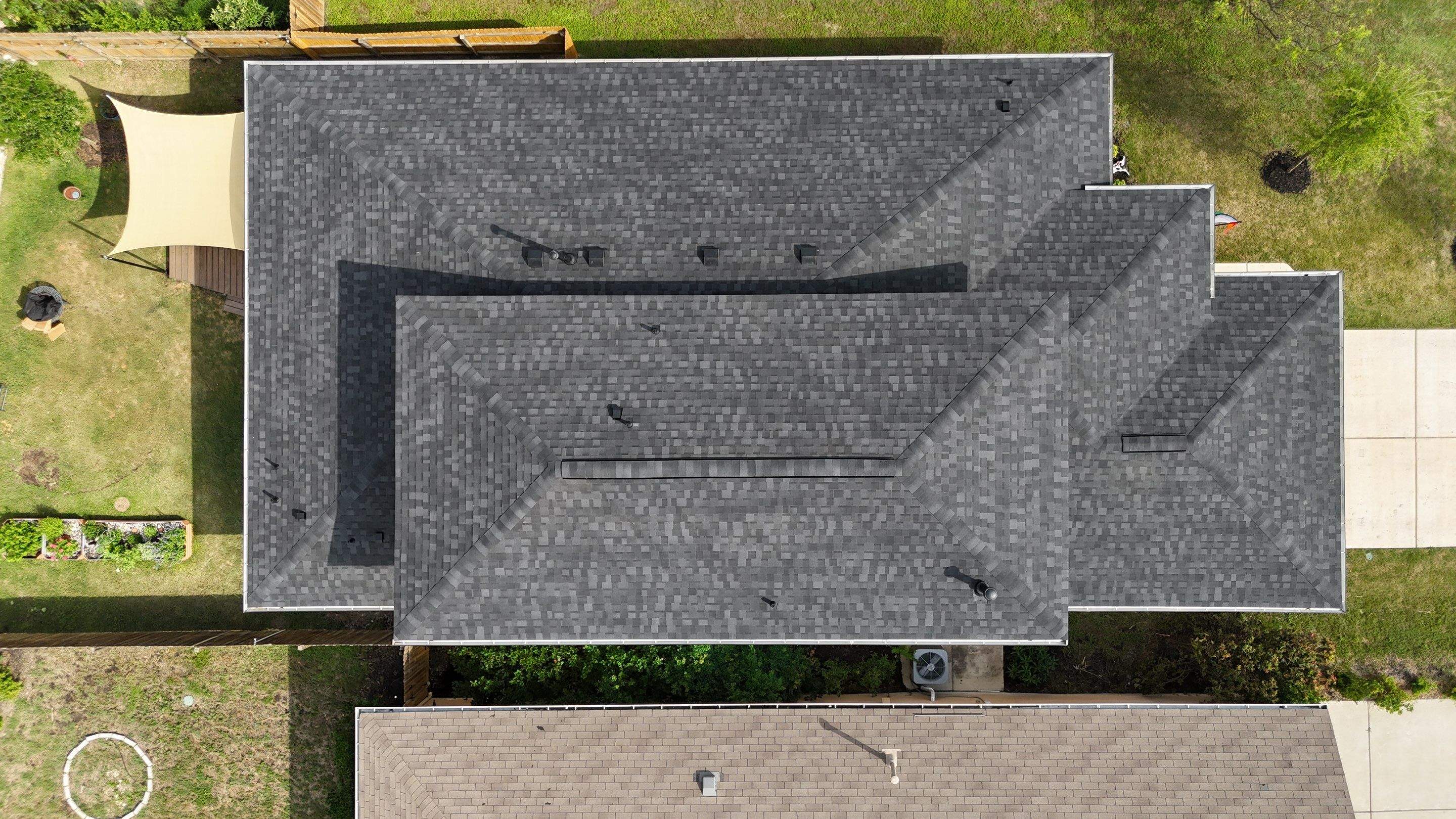 Granite Black Shingles by Perennial Roofing 