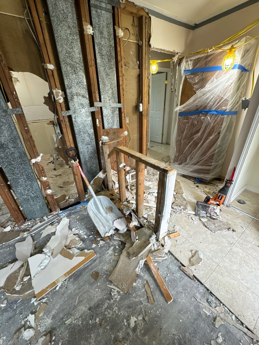 Project in Sterling Heights by EzDry Water Mitigation & Property Restoration