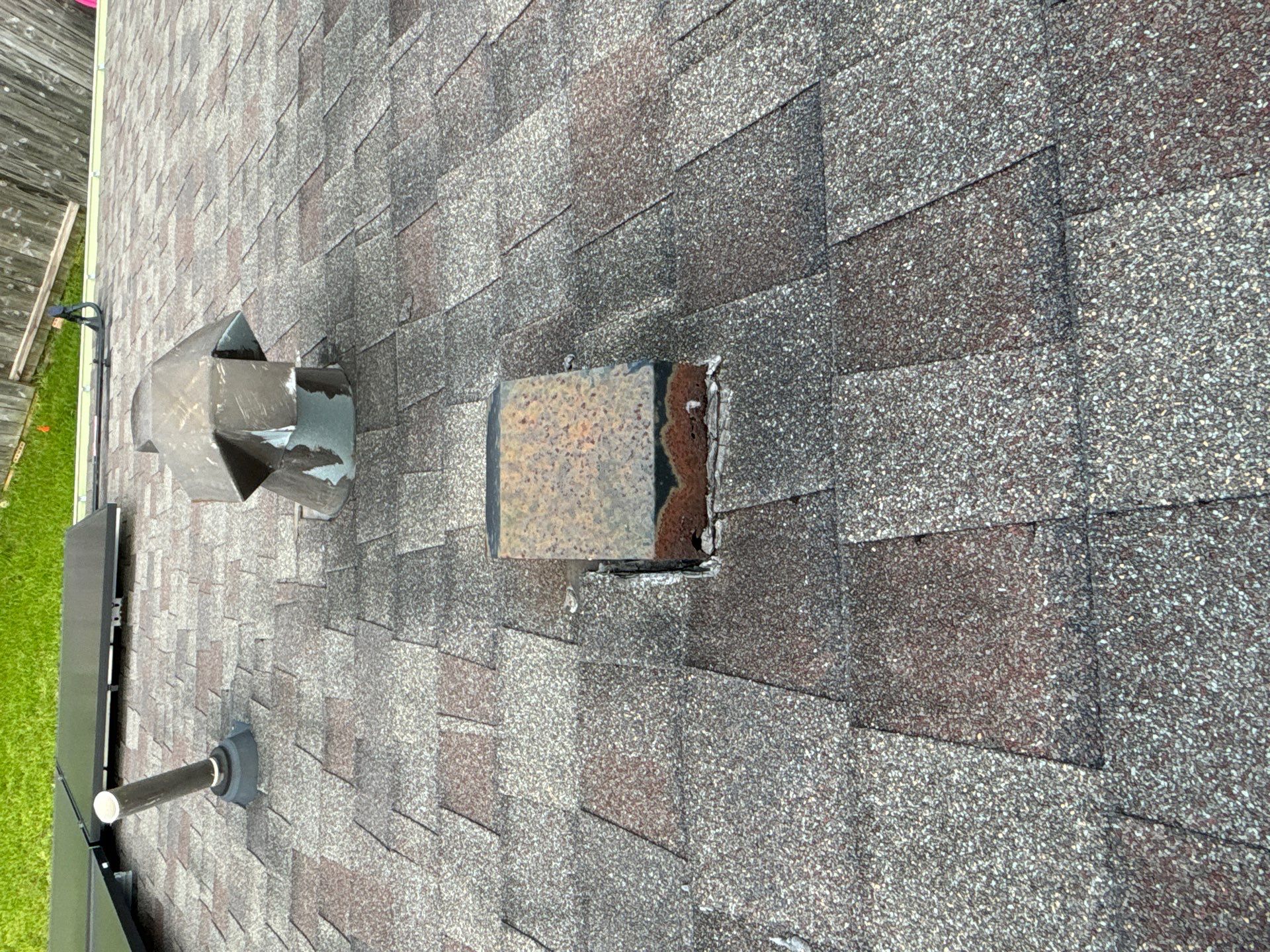 Hail Damage using Owen's Corning Duration (Lifetime) Shingles by Roof Repair Company