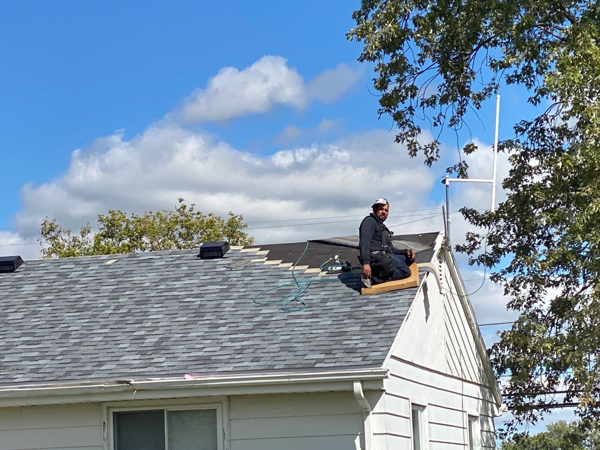 Project in Muncie, IN by Rodeffer Roofing INC