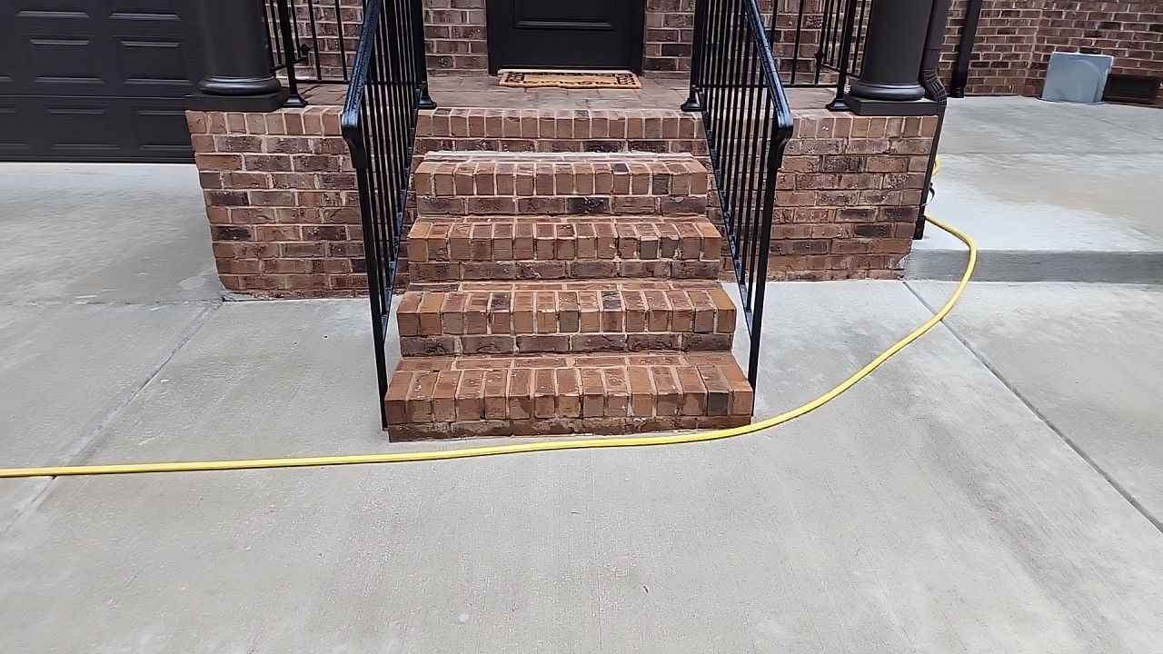 House Wash using cleaner by Power Wash Masters LLC