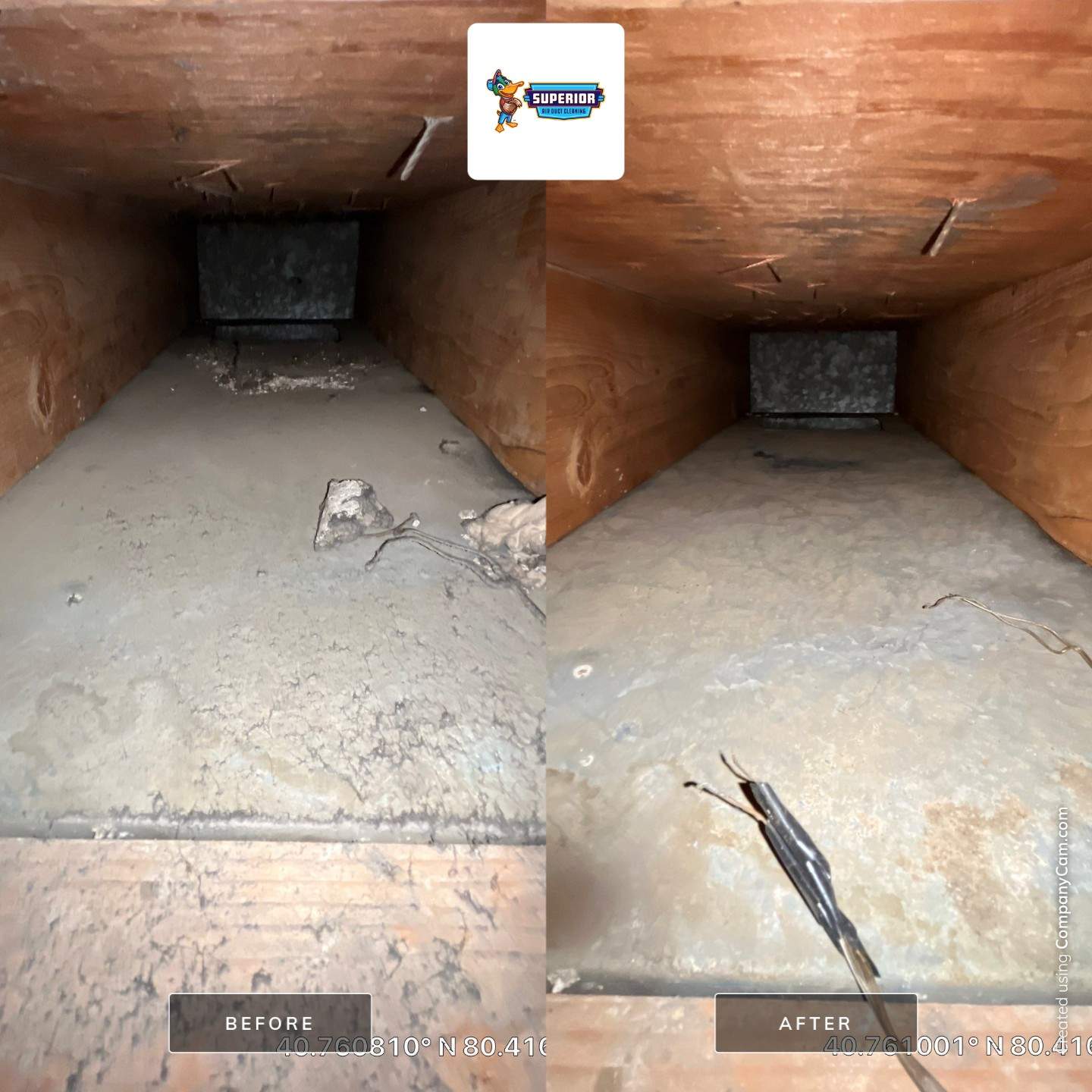 Air Duct Cleaning With a Vacuum Truck in Beaver Falls, PA by Superior Air Duct Cleaning